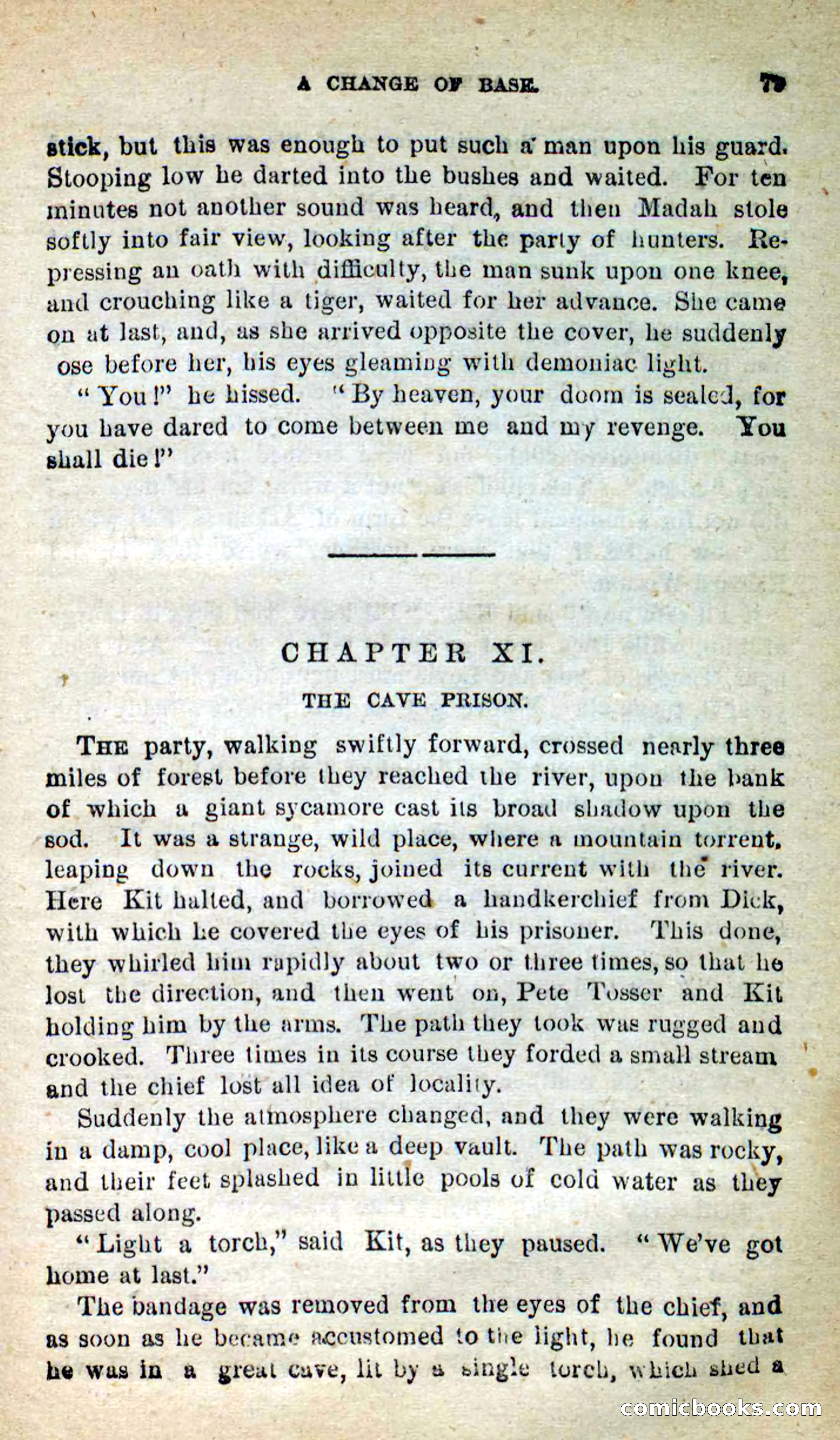 Beadle's New Dime Novels: Arkansas Kit — page 75 of 100