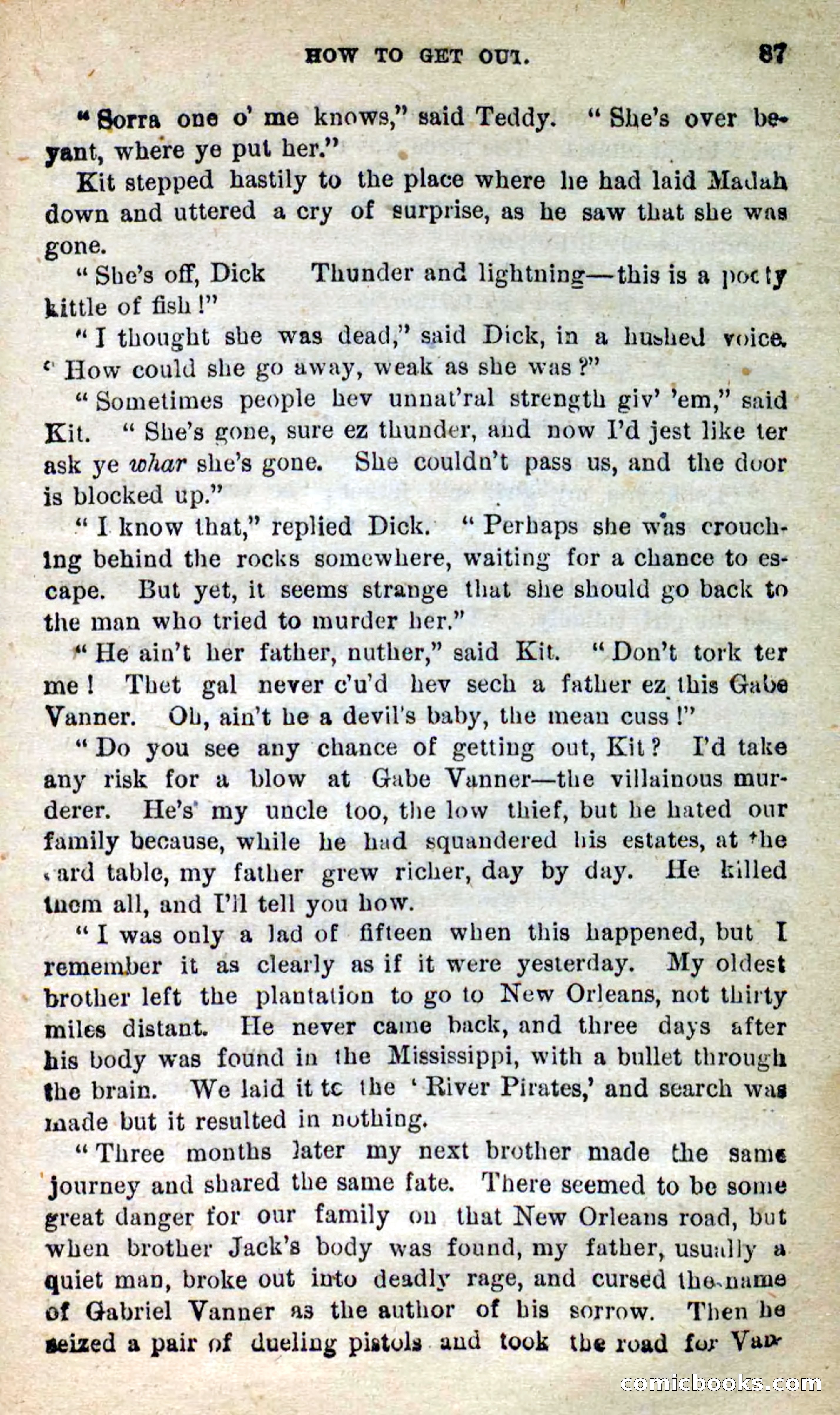 Beadle's New Dime Novels: Arkansas Kit — page 83 of 100