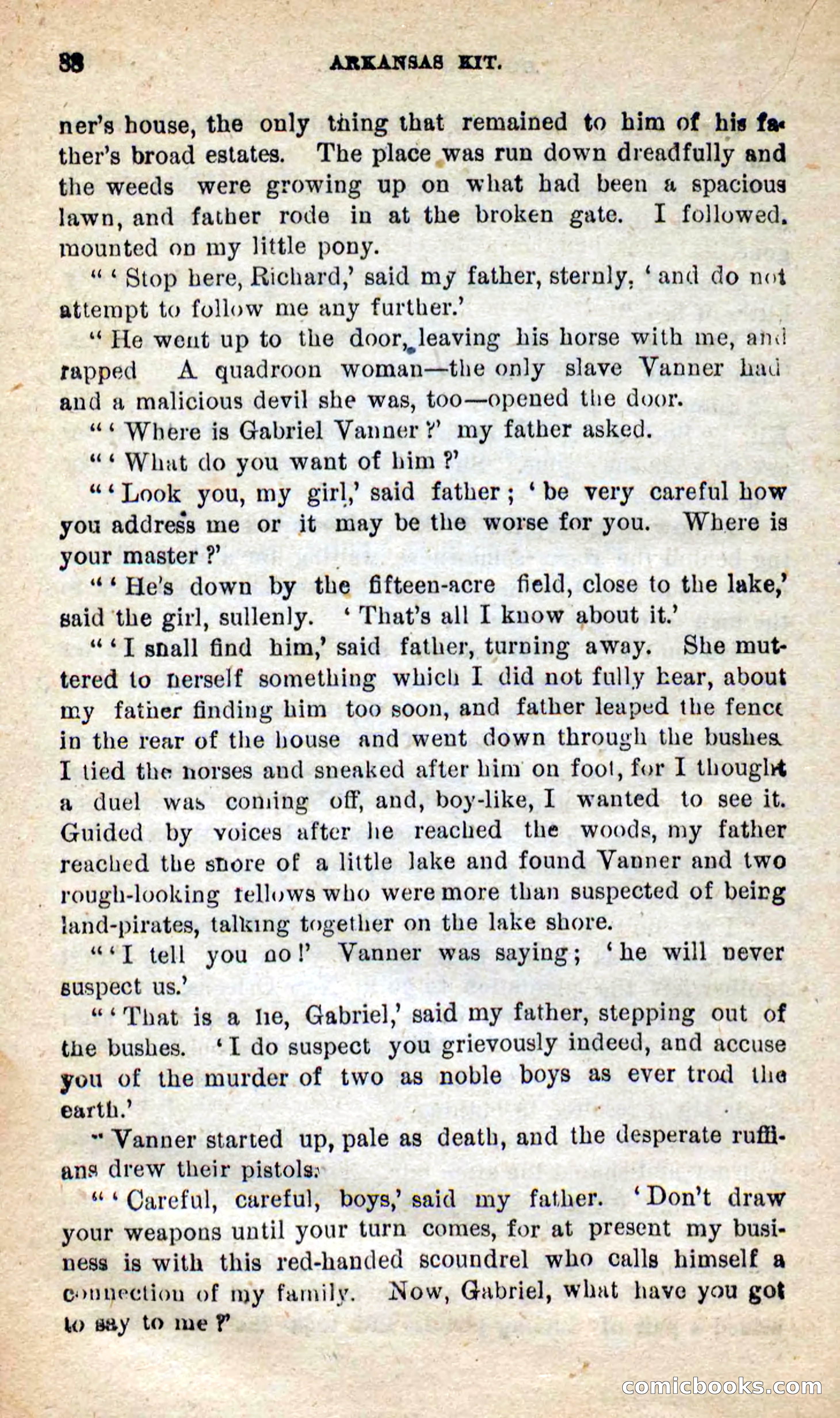 Beadle's New Dime Novels: Arkansas Kit — page 84 of 100