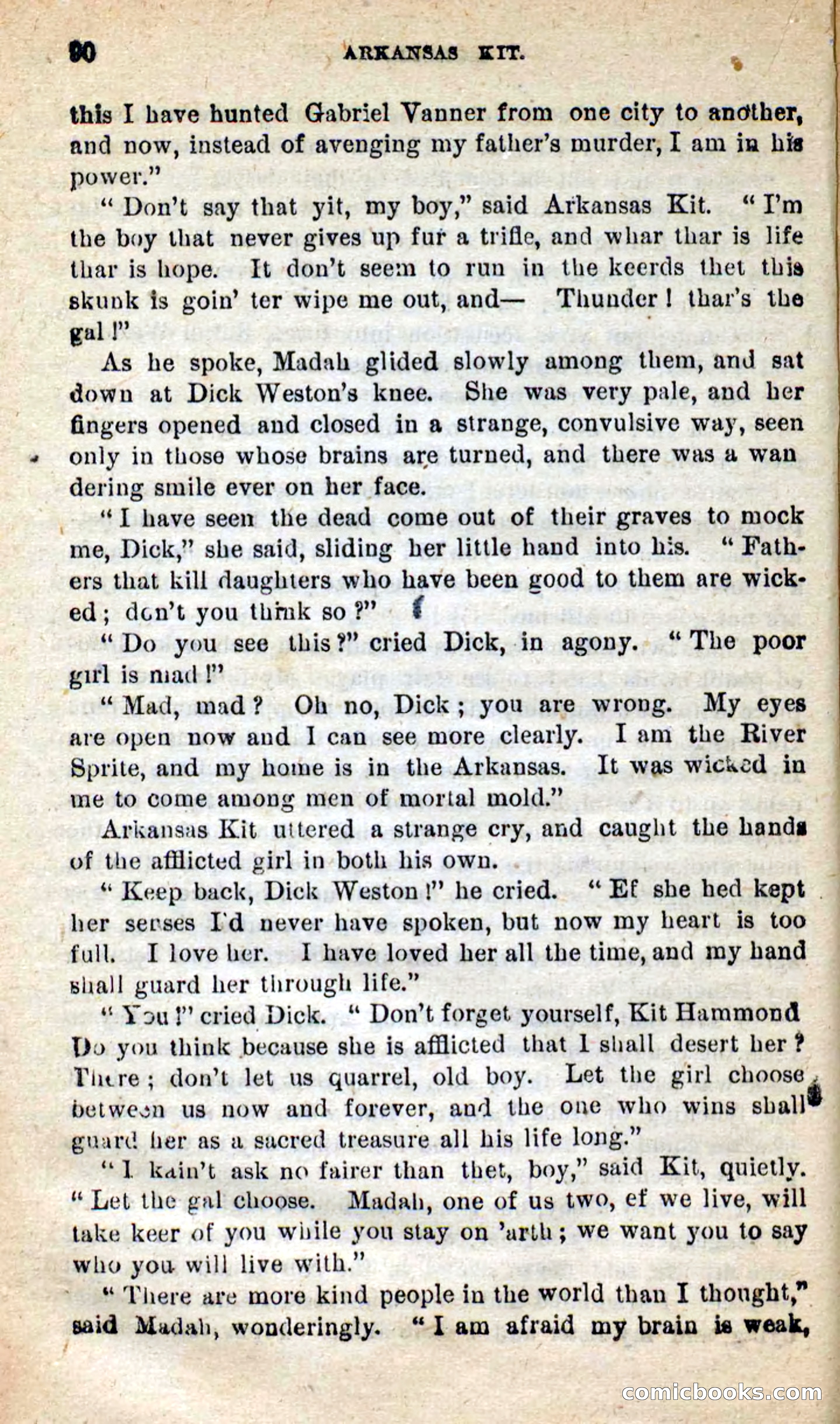 Beadle's New Dime Novels: Arkansas Kit — page 86 of 100