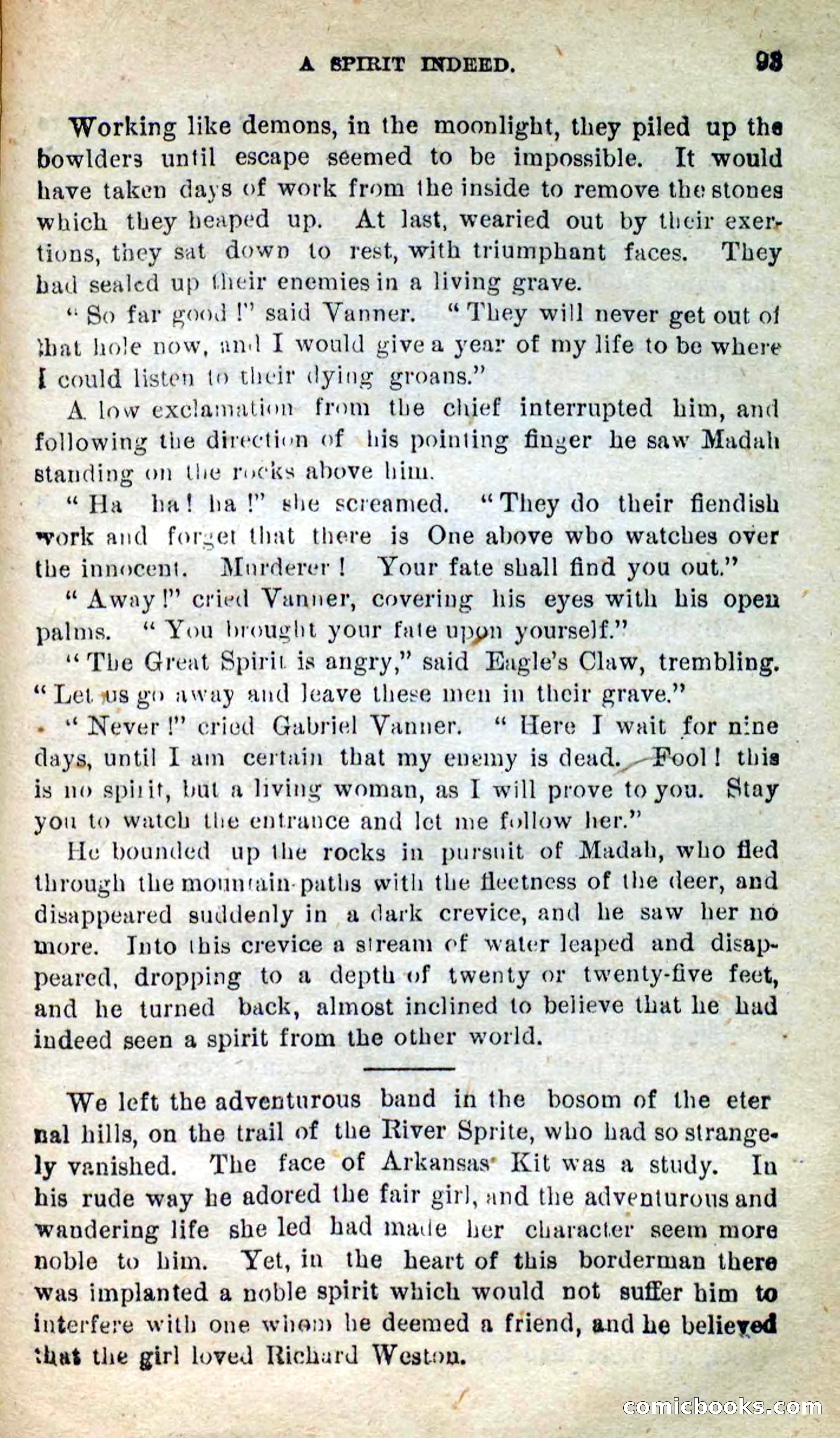 Beadle's New Dime Novels: Arkansas Kit — page 89 of 100