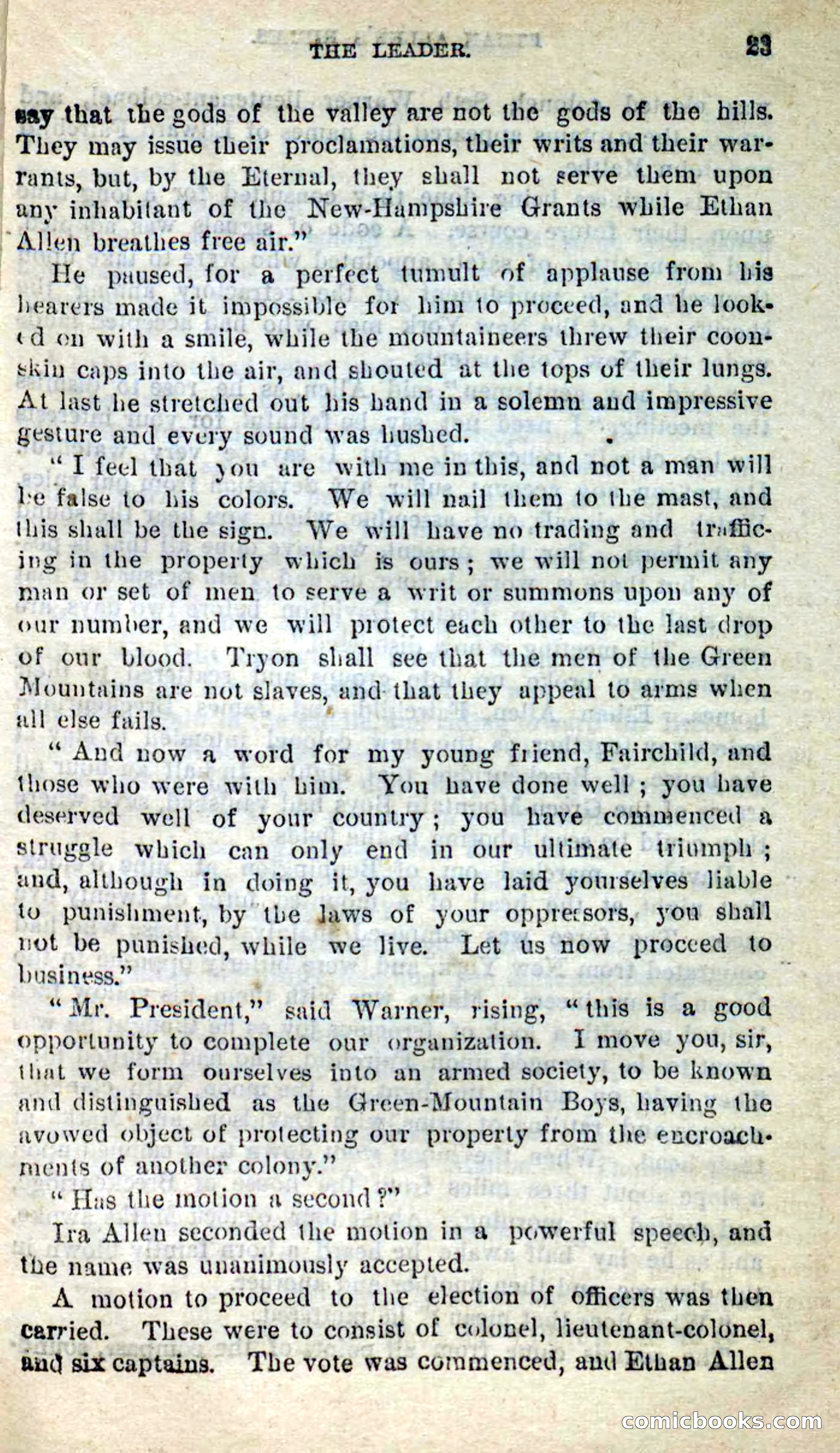 Ethan Allen's Rifles — page 19 of 100