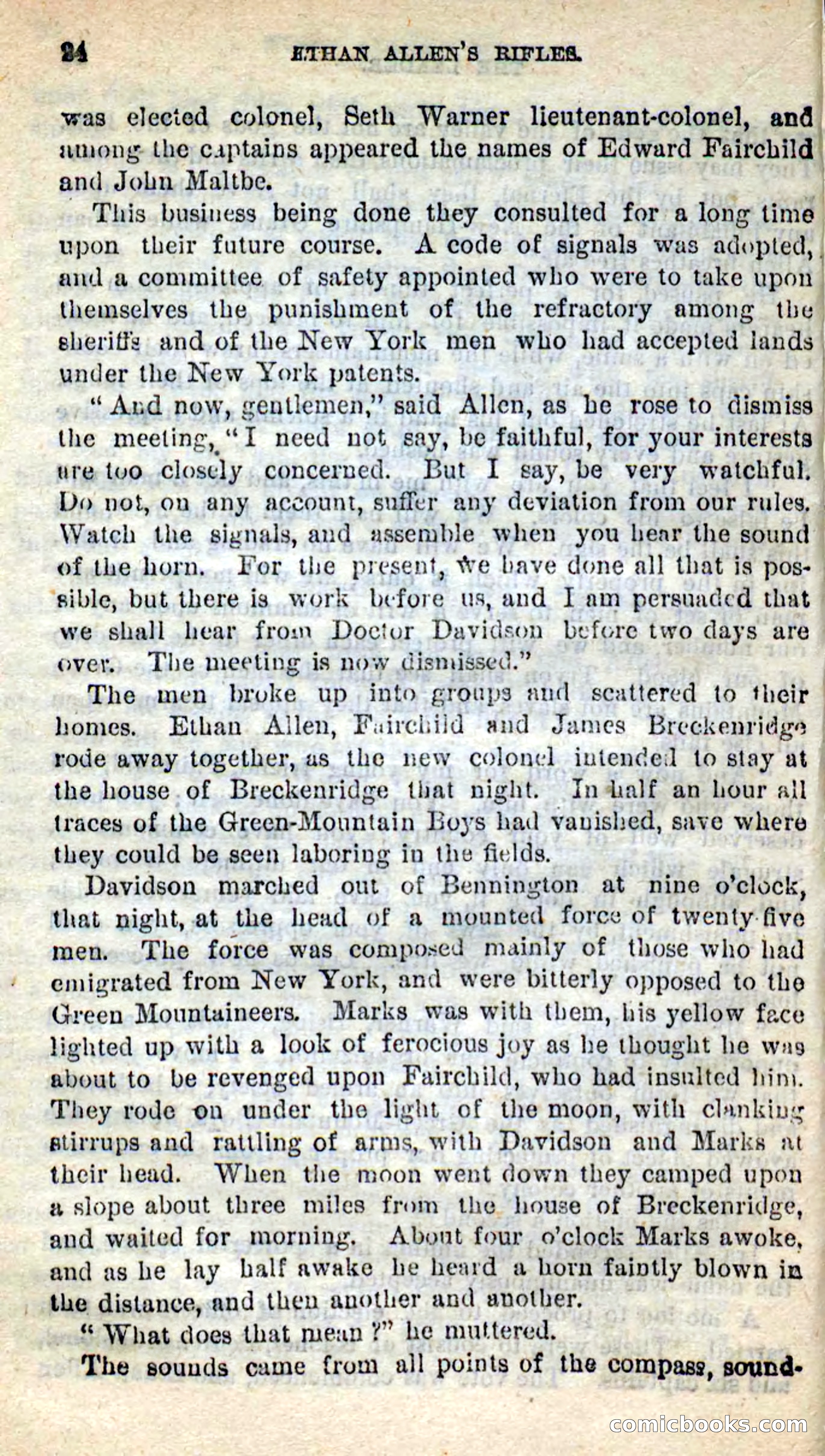 Ethan Allen's Rifles — page 20 of 100