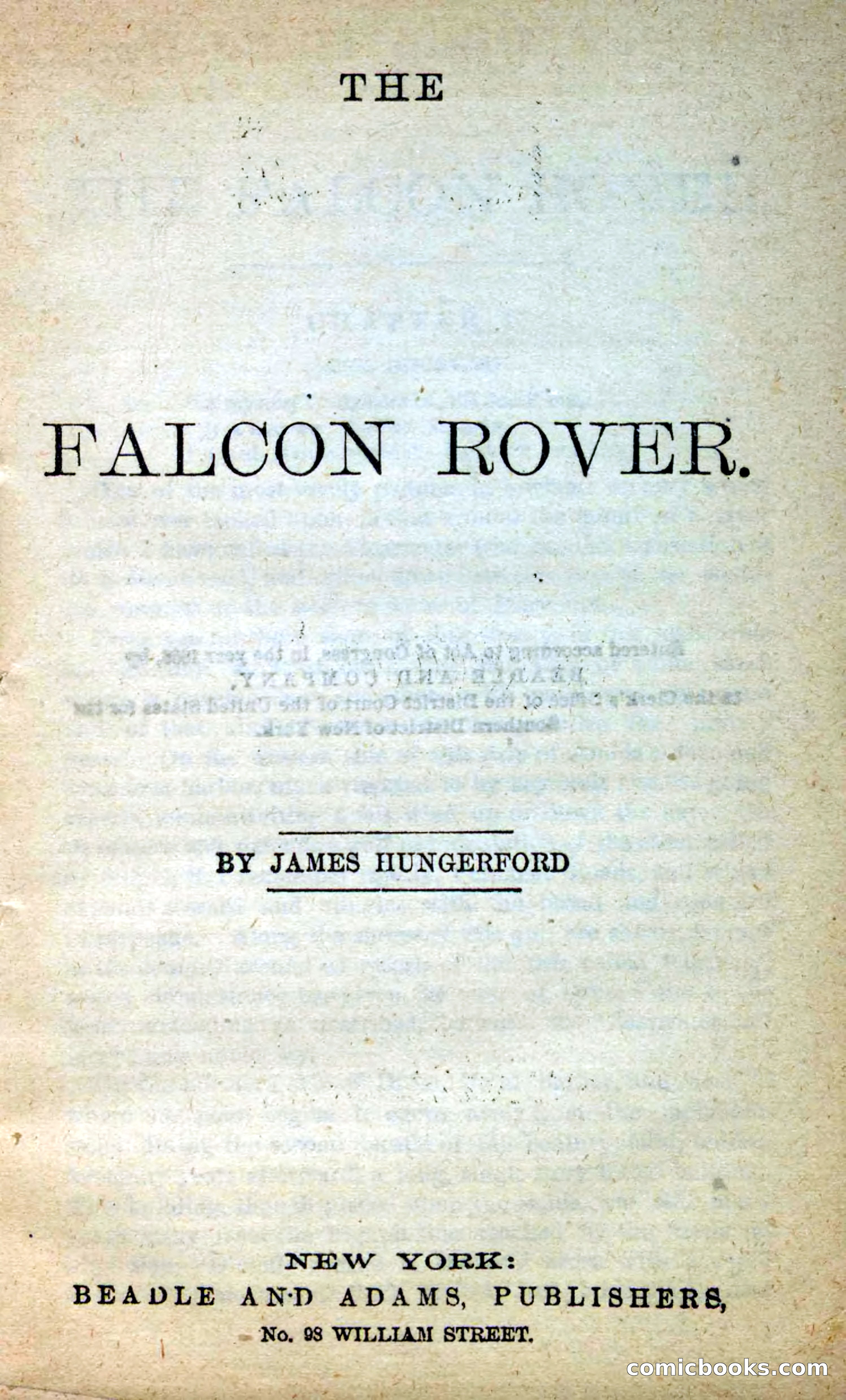 The Falcon Rover — page 4 of 100