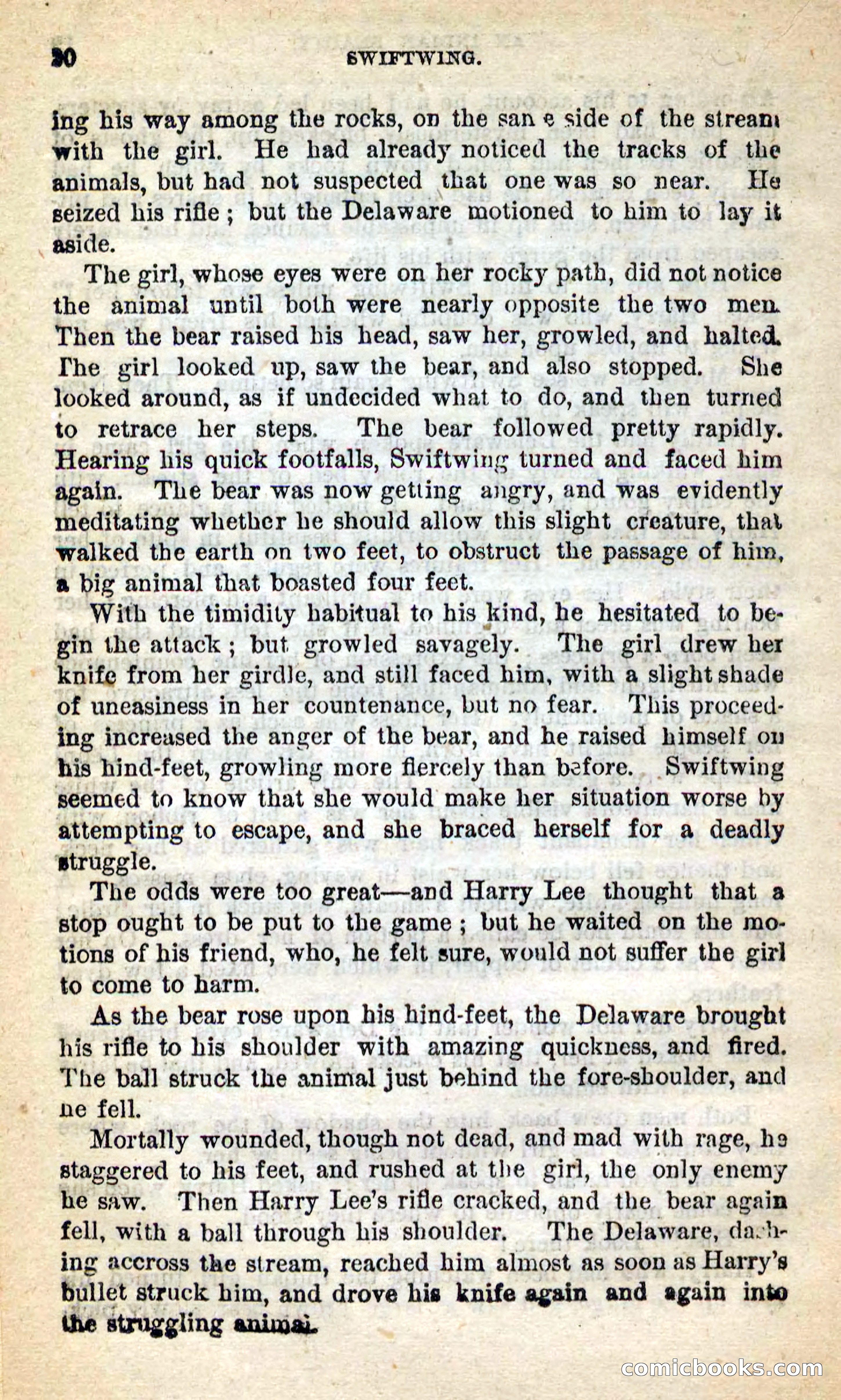 Beadle's New Dime Novels: Swiftwing, the Squaw — page 16 of 99