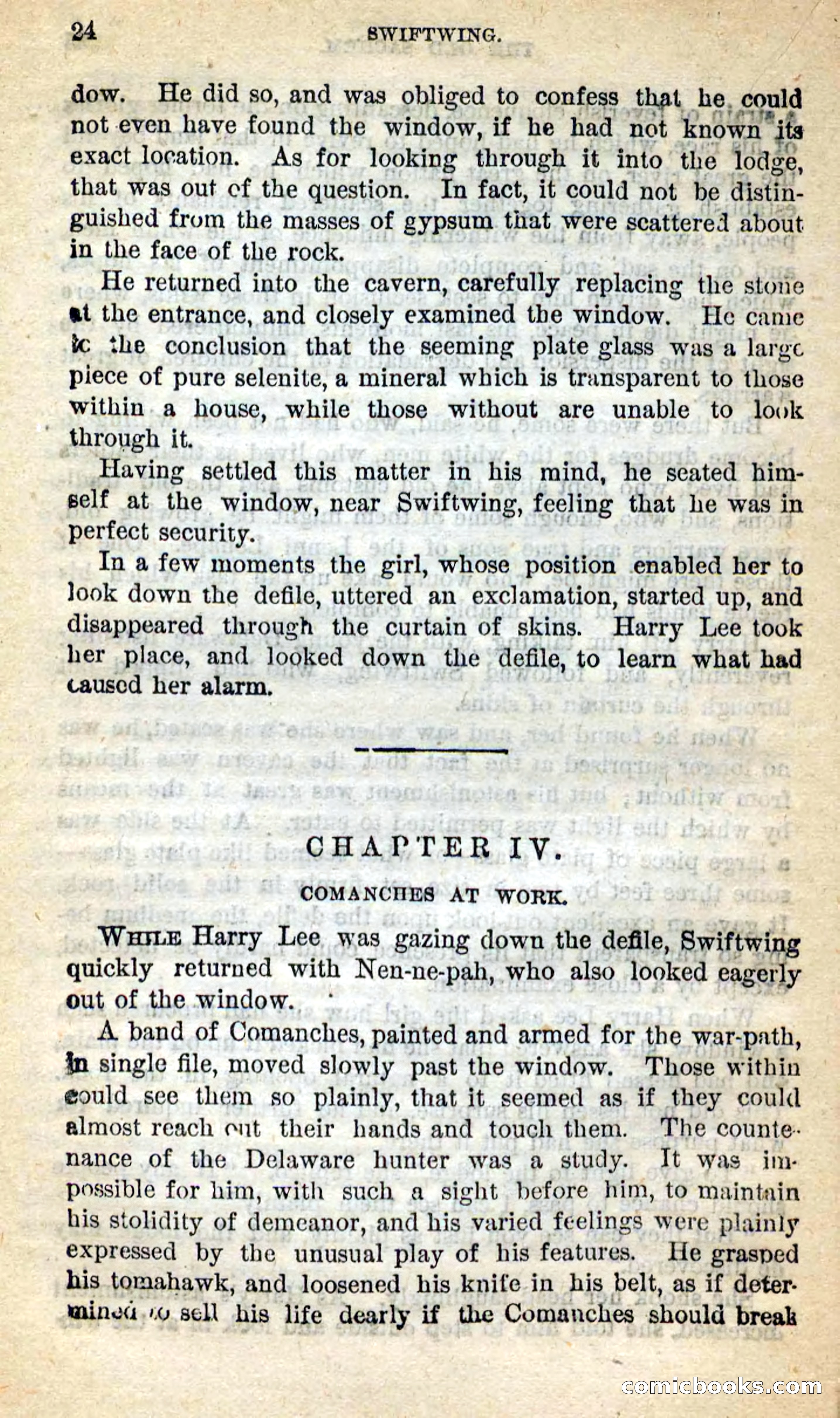 Beadle's New Dime Novels: Swiftwing, the Squaw — page 20 of 99
