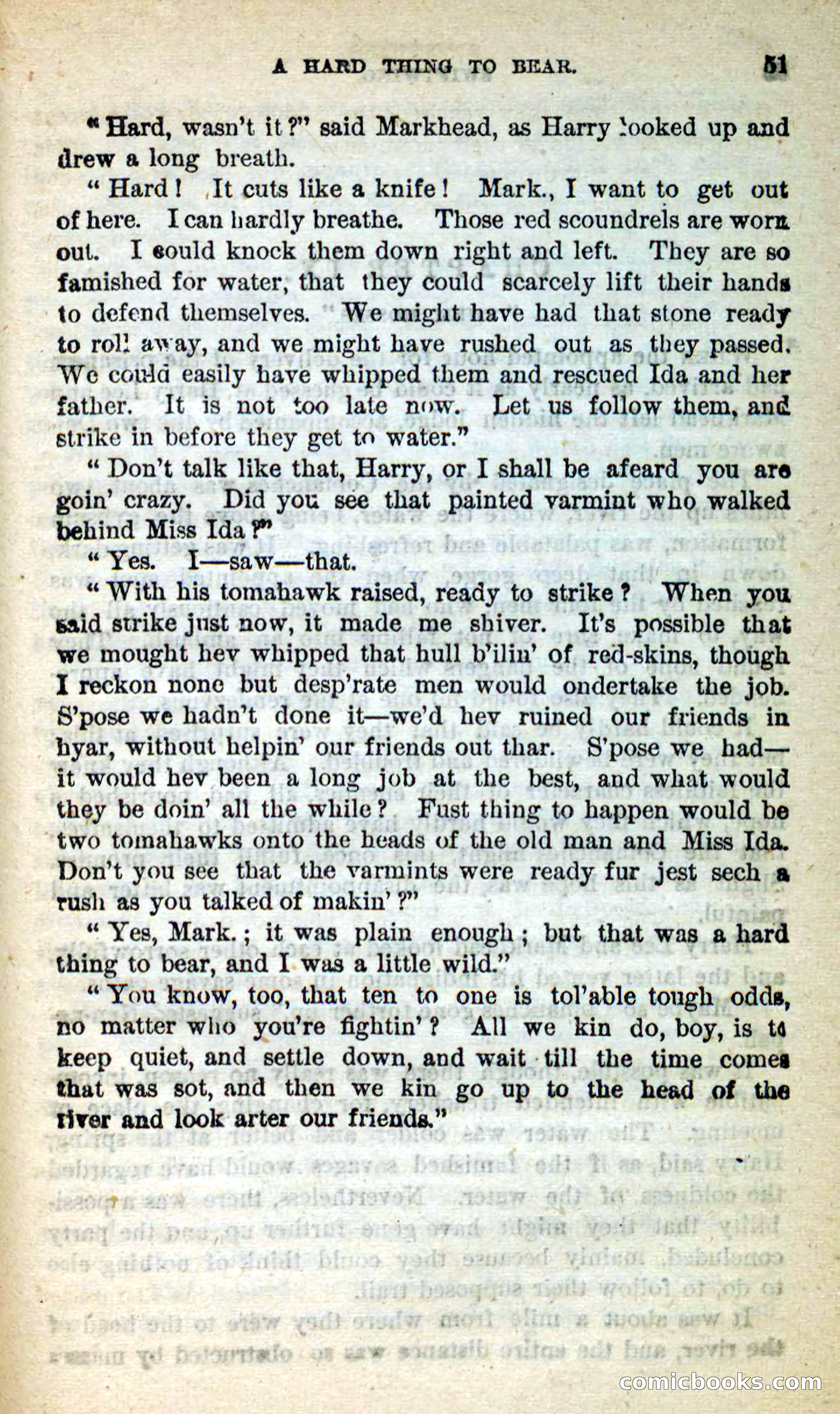 Beadle's New Dime Novels: Swiftwing, the Squaw — page 47 of 99