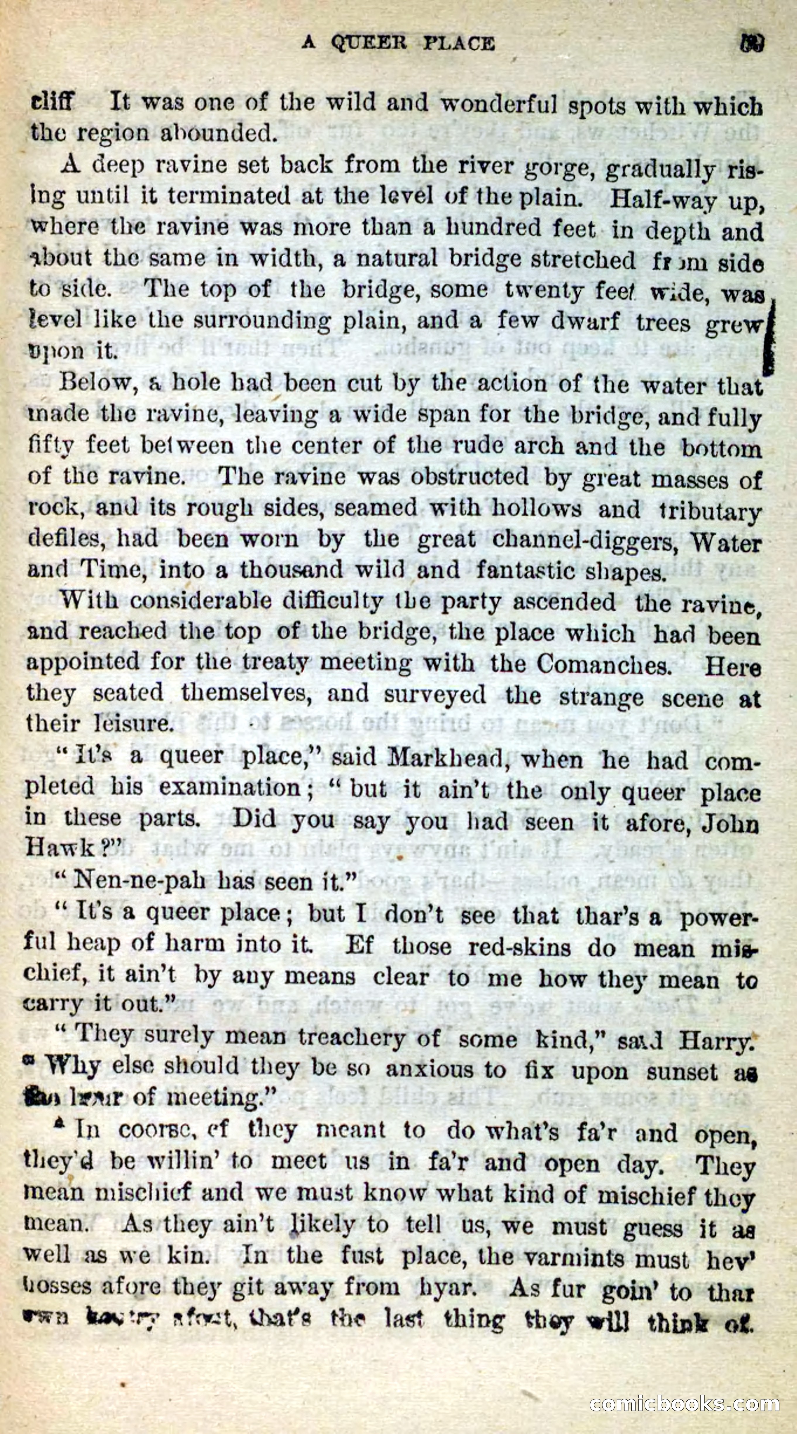 Beadle's New Dime Novels: Swiftwing, the Squaw — page 55 of 99