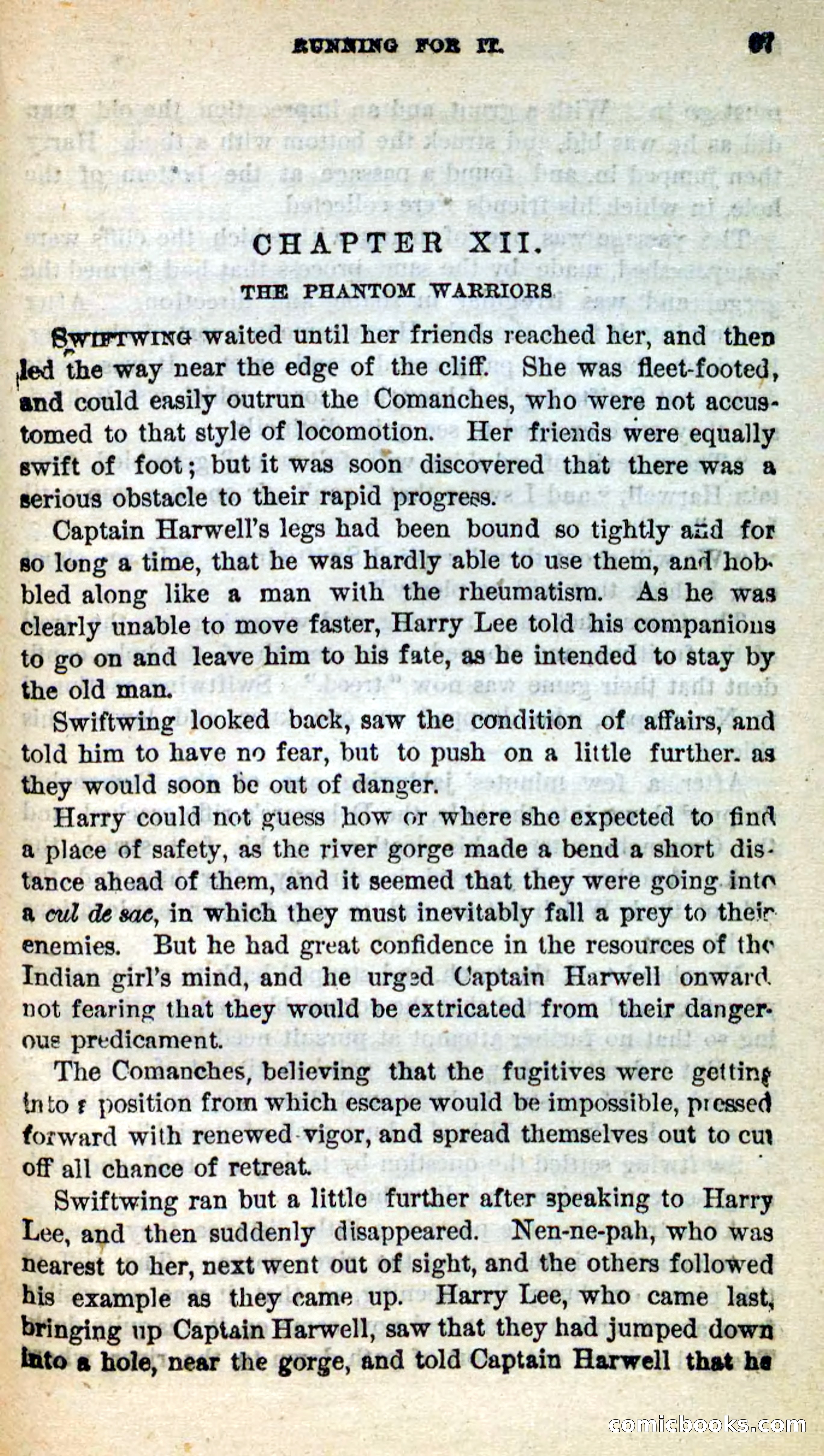 Beadle's New Dime Novels: Swiftwing, the Squaw — page 63 of 99