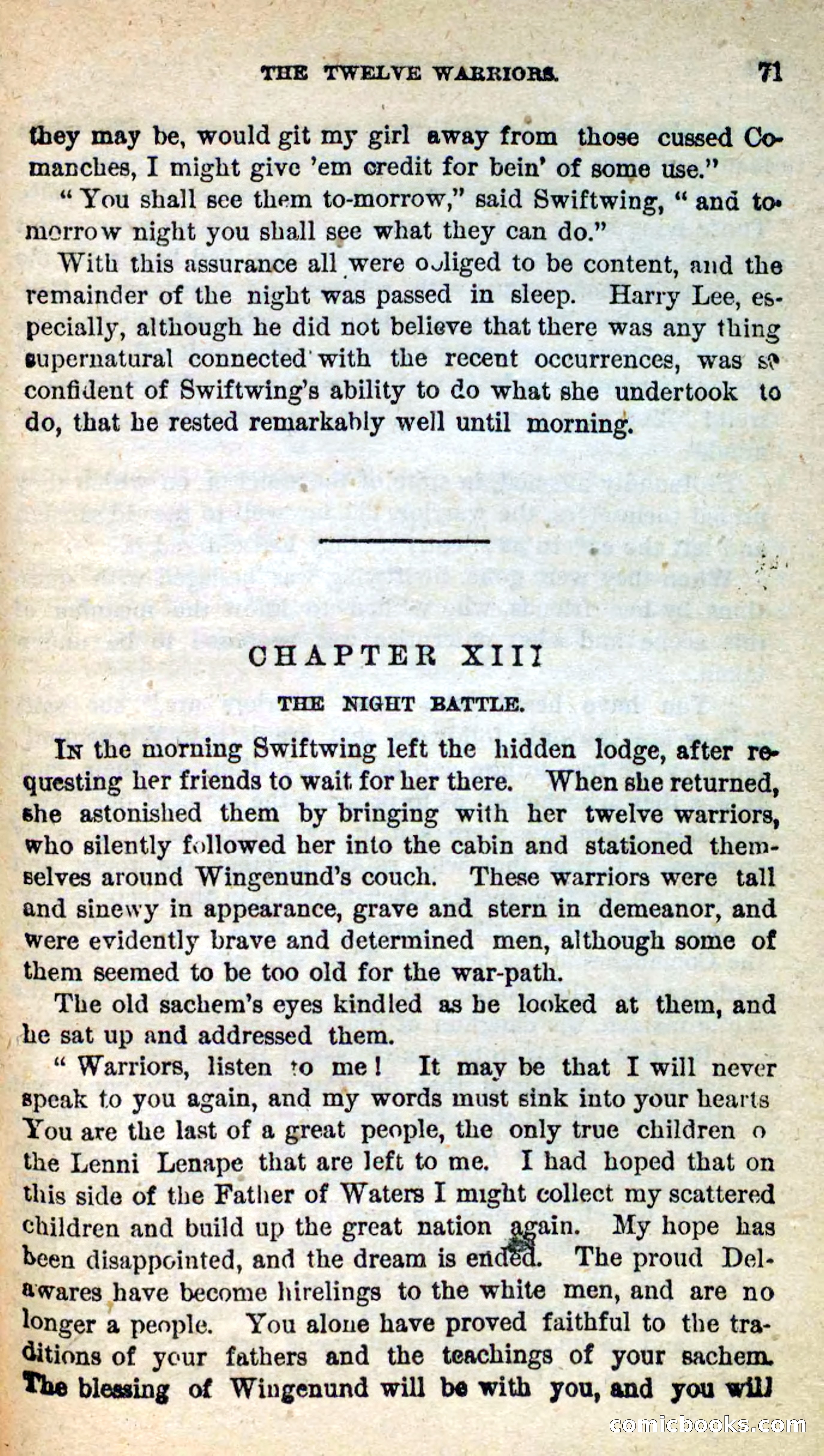 Beadle's New Dime Novels: Swiftwing, the Squaw — page 67 of 99