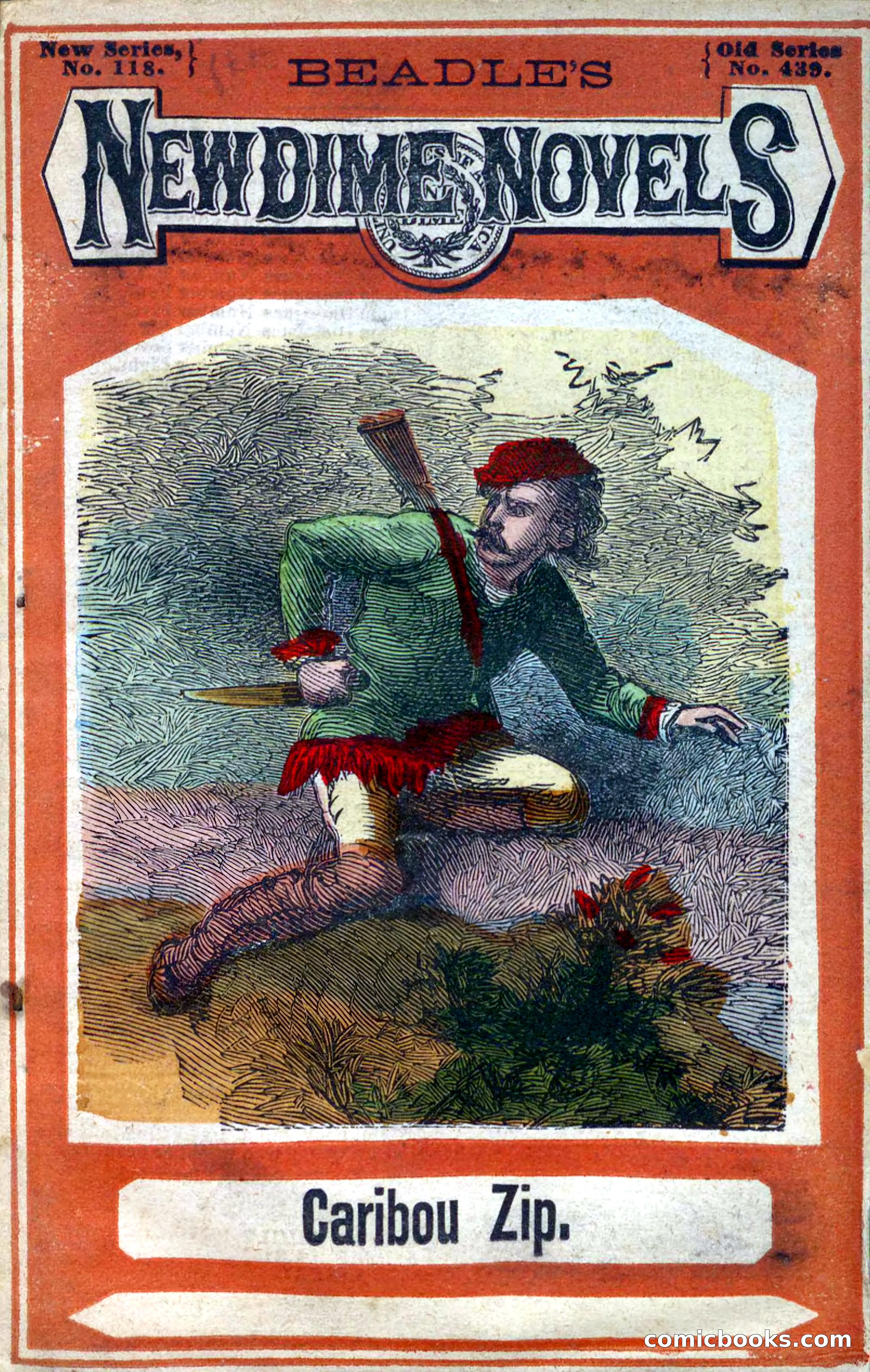 Beadle's New Dime Novels: Caribou Zip — page 1 of 99
