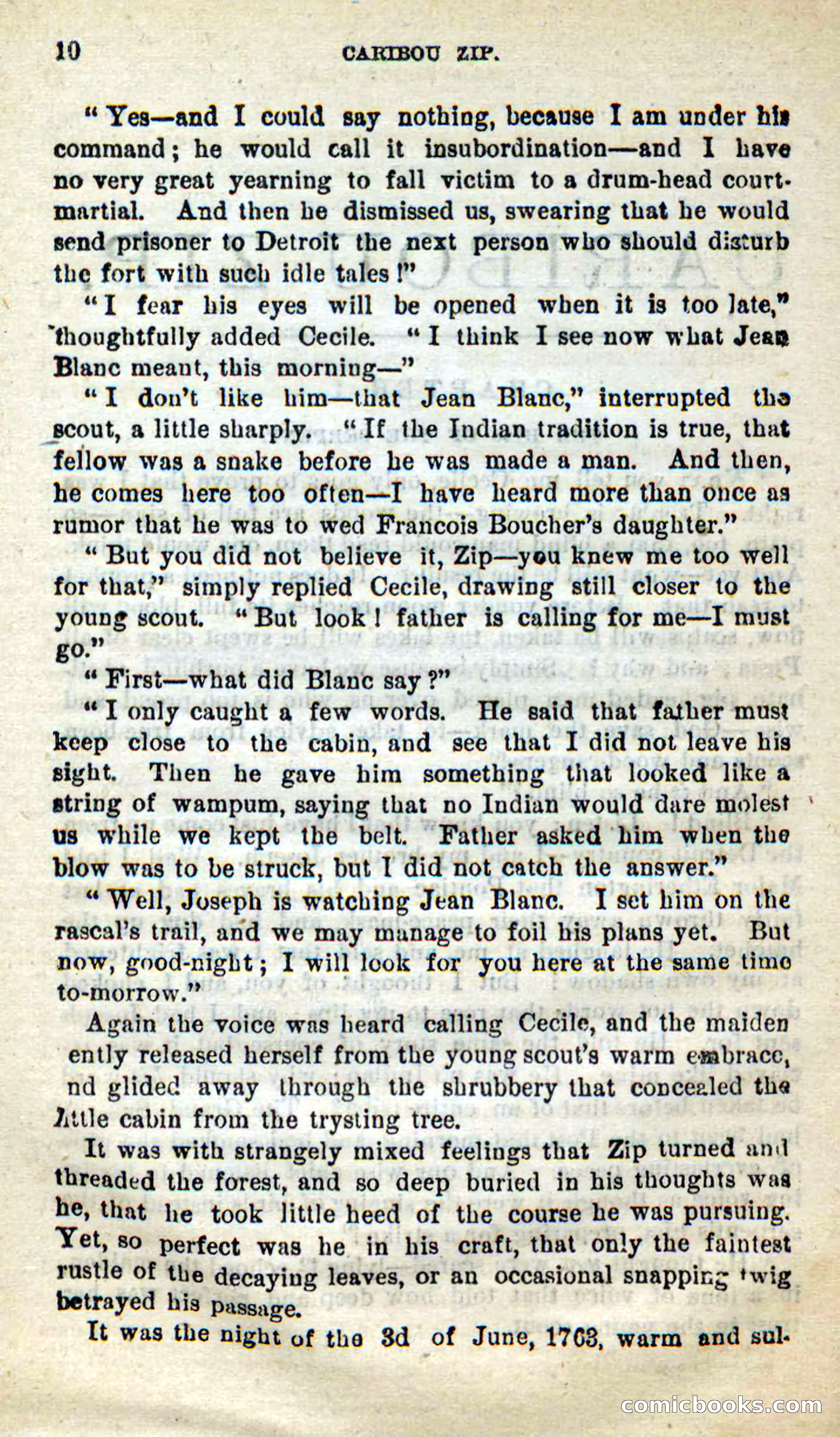 Beadle's New Dime Novels: Caribou Zip — page 6 of 99