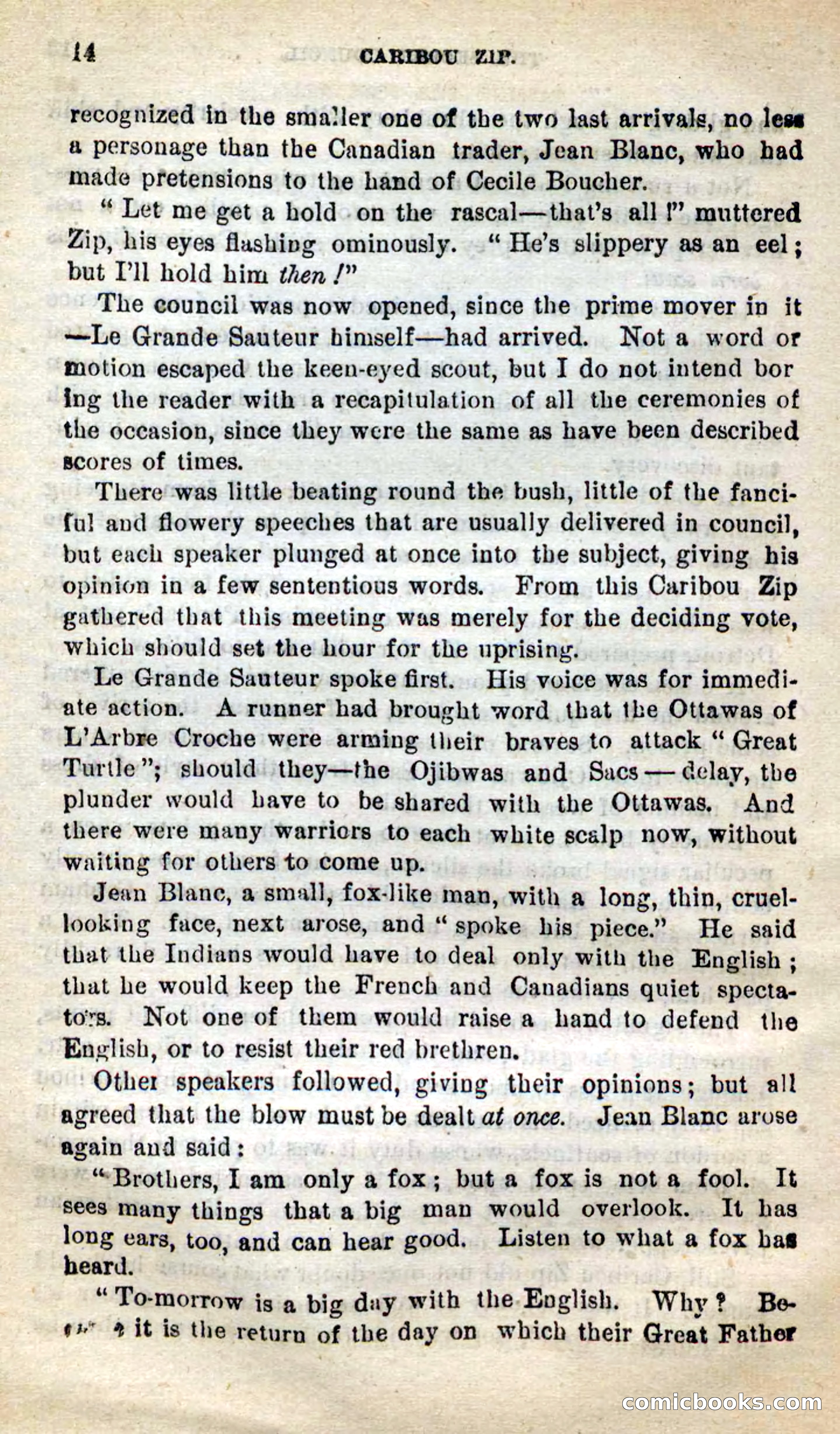 Beadle's New Dime Novels: Caribou Zip — page 10 of 99