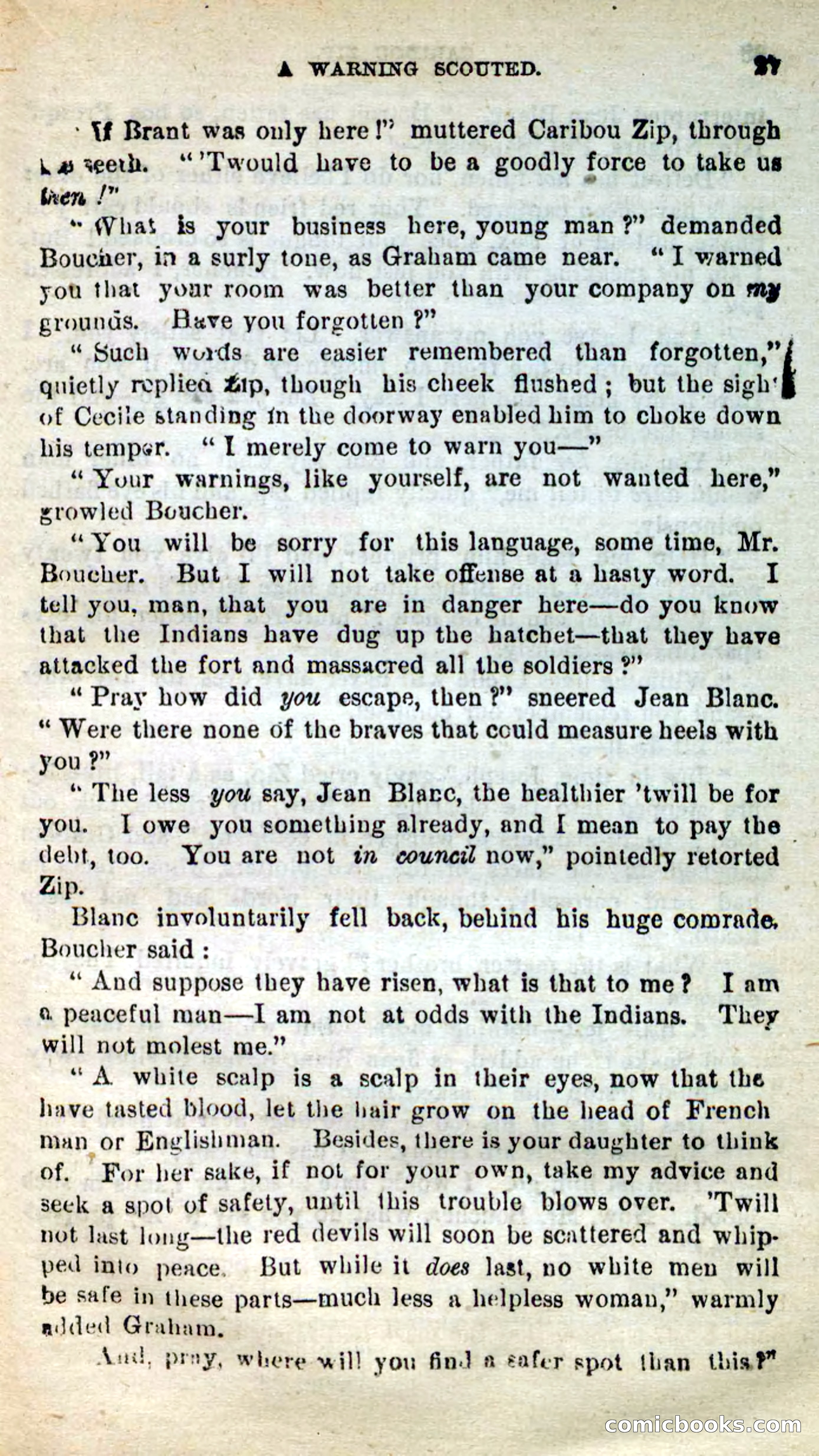Beadle's New Dime Novels: Caribou Zip — page 23 of 99