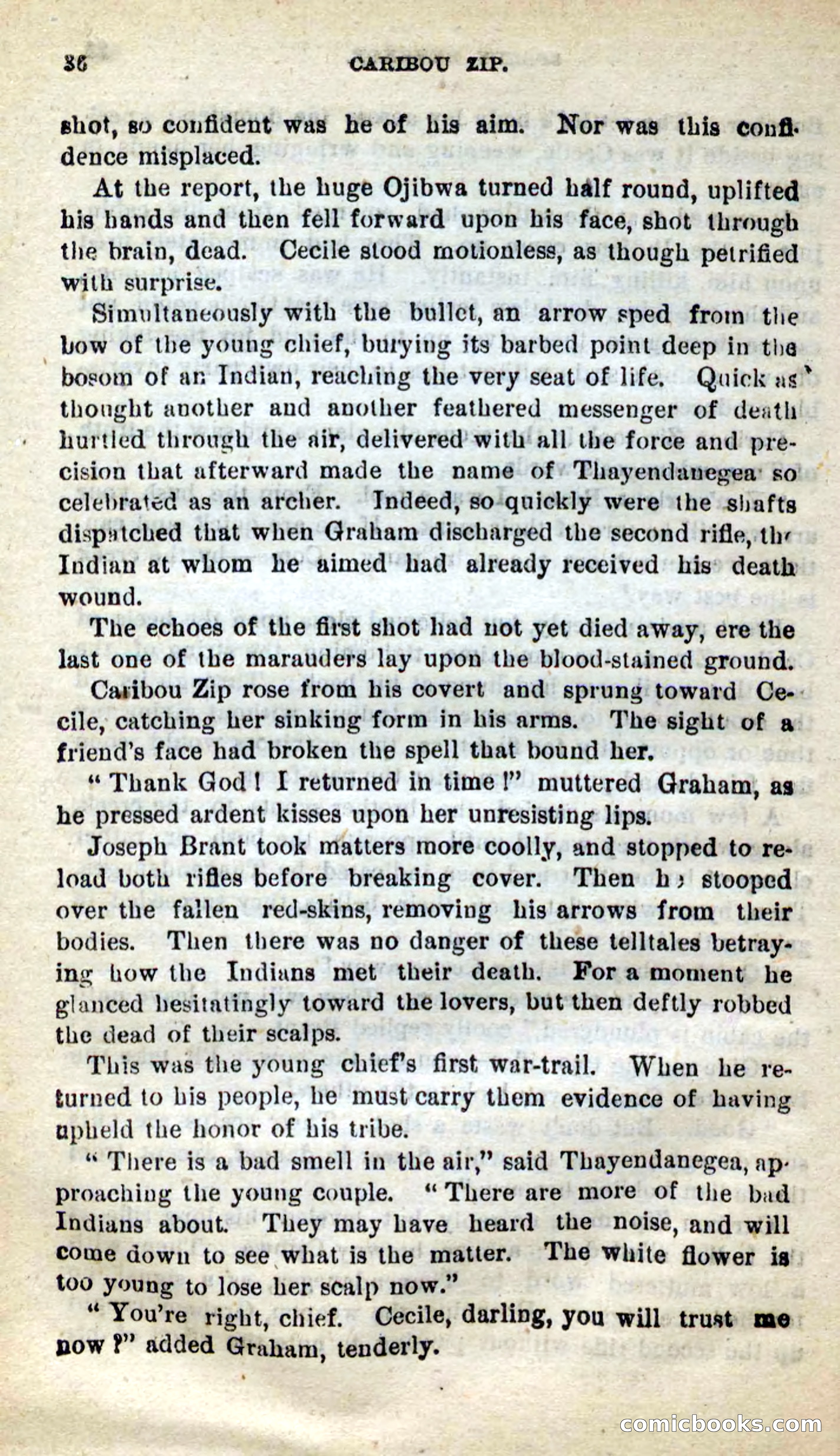 Beadle's New Dime Novels: Caribou Zip — page 32 of 99
