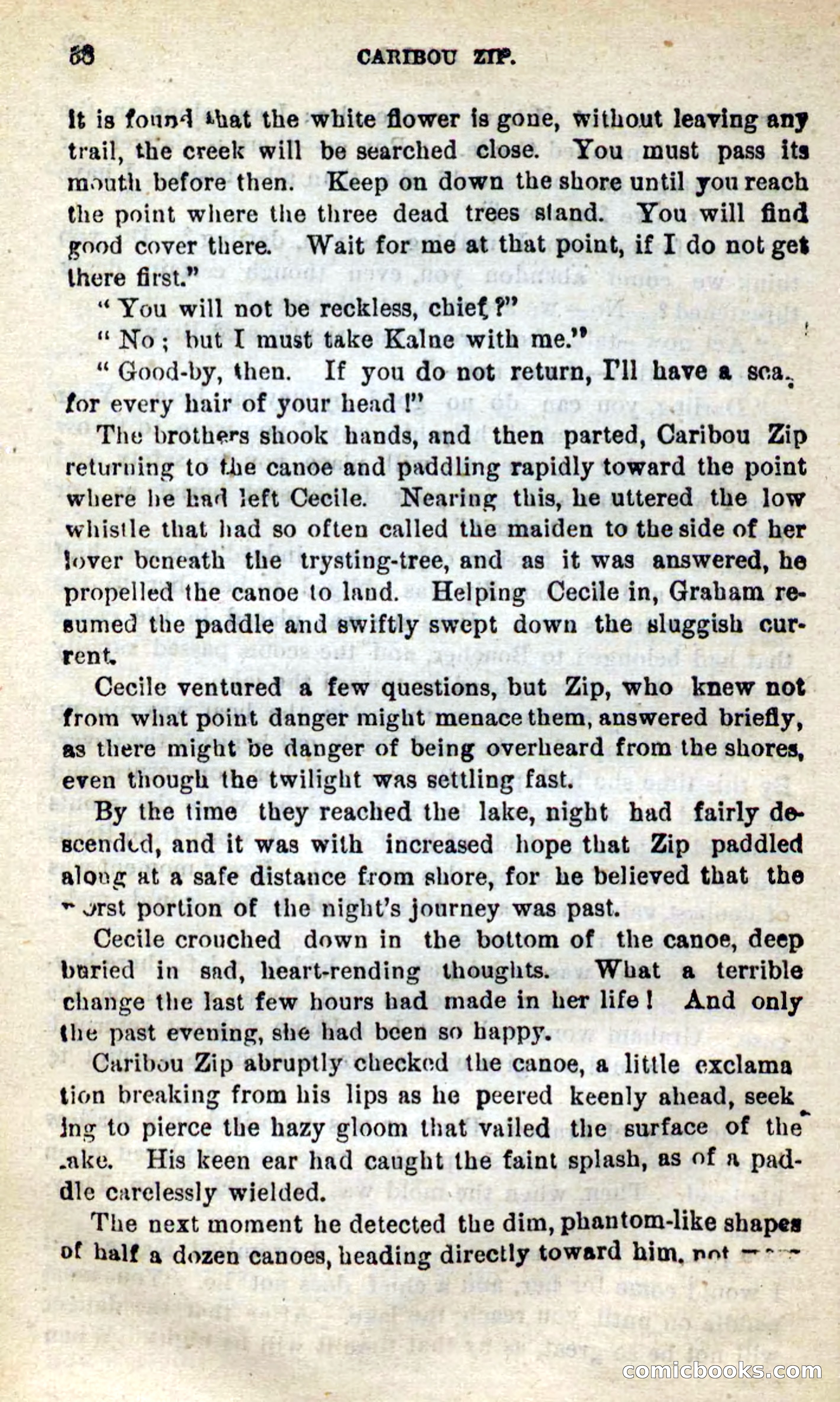 Beadle's New Dime Novels: Caribou Zip — page 34 of 99