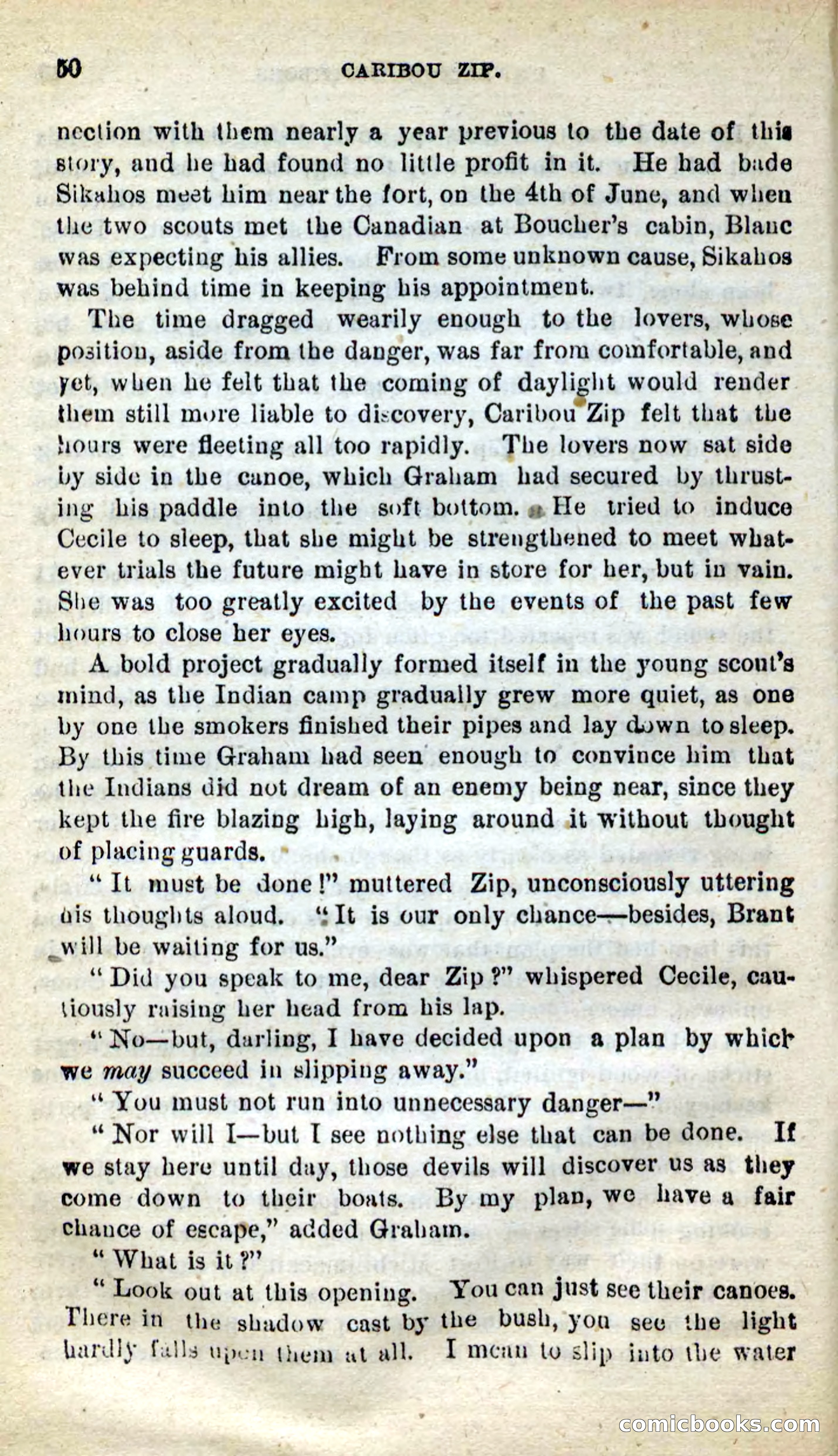Beadle's New Dime Novels: Caribou Zip — page 46 of 99