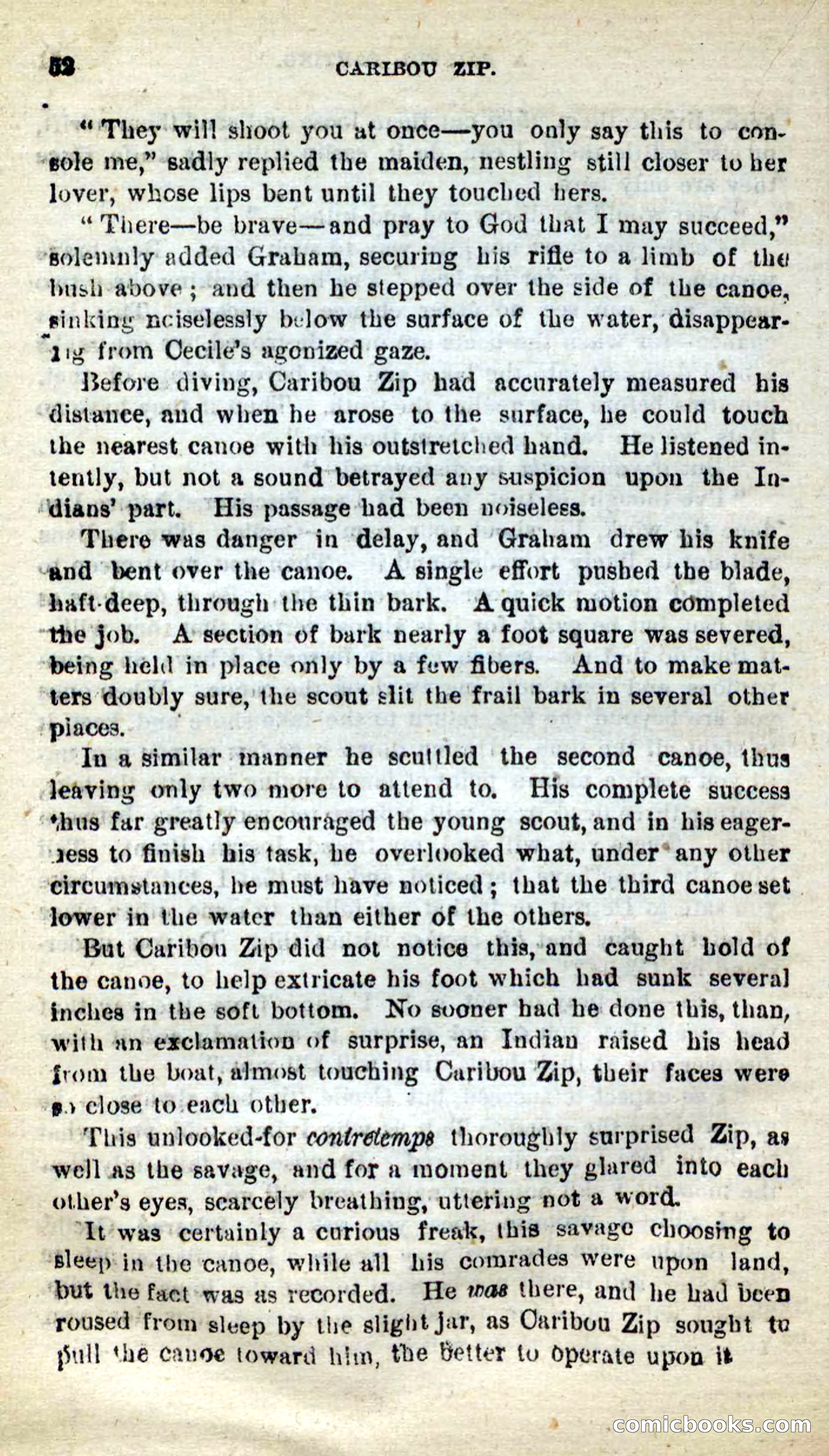 Beadle's New Dime Novels: Caribou Zip — page 48 of 99