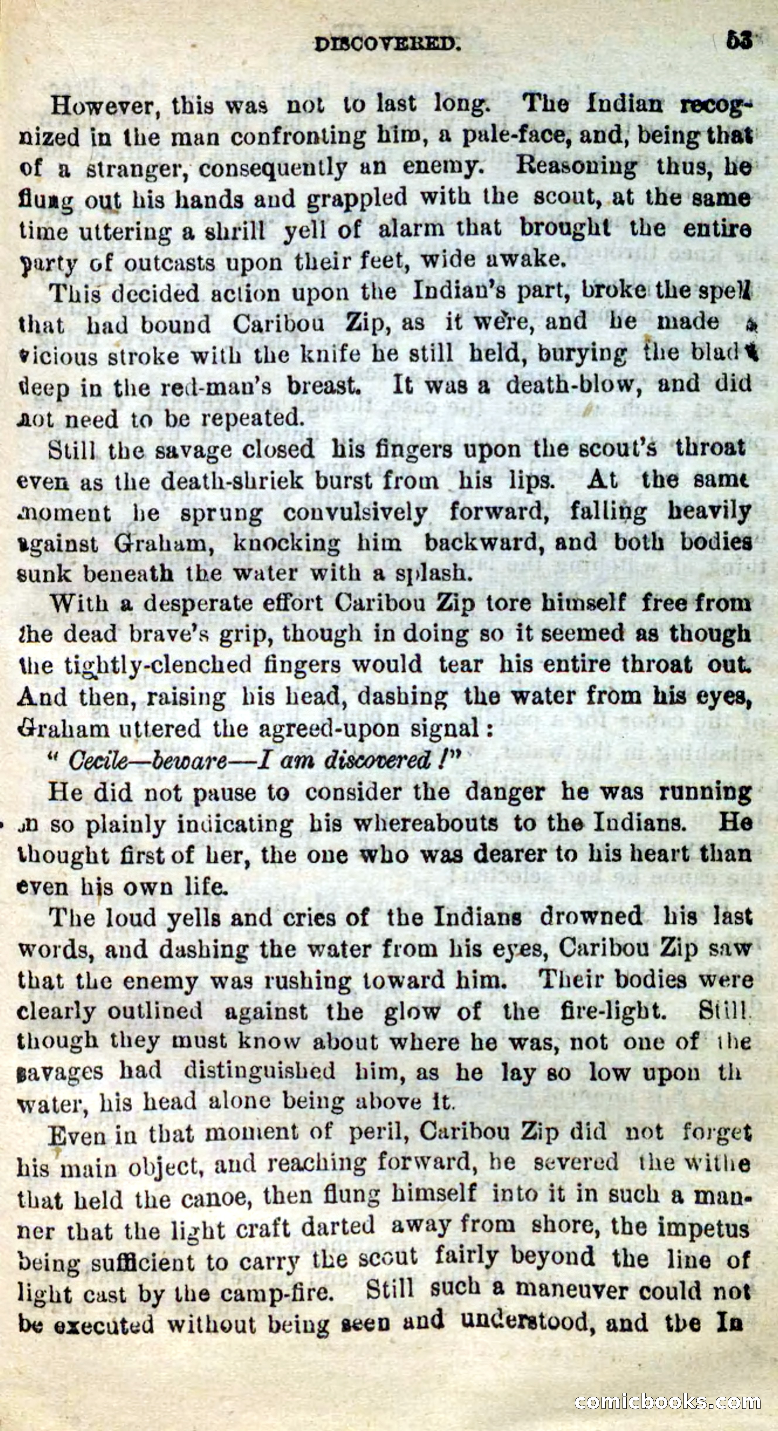 Beadle's New Dime Novels: Caribou Zip — page 49 of 99
