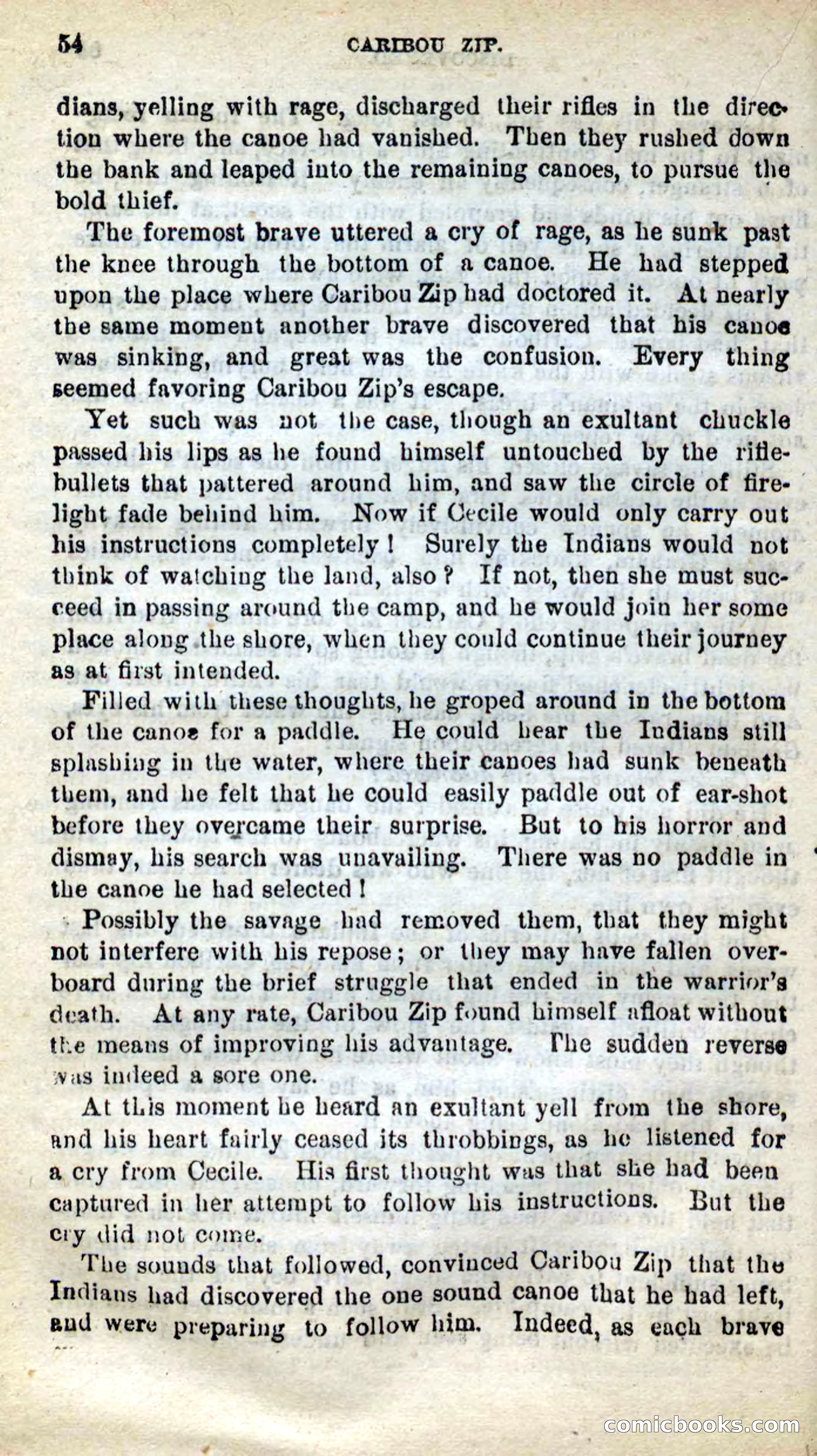 Beadle's New Dime Novels: Caribou Zip — page 50 of 99