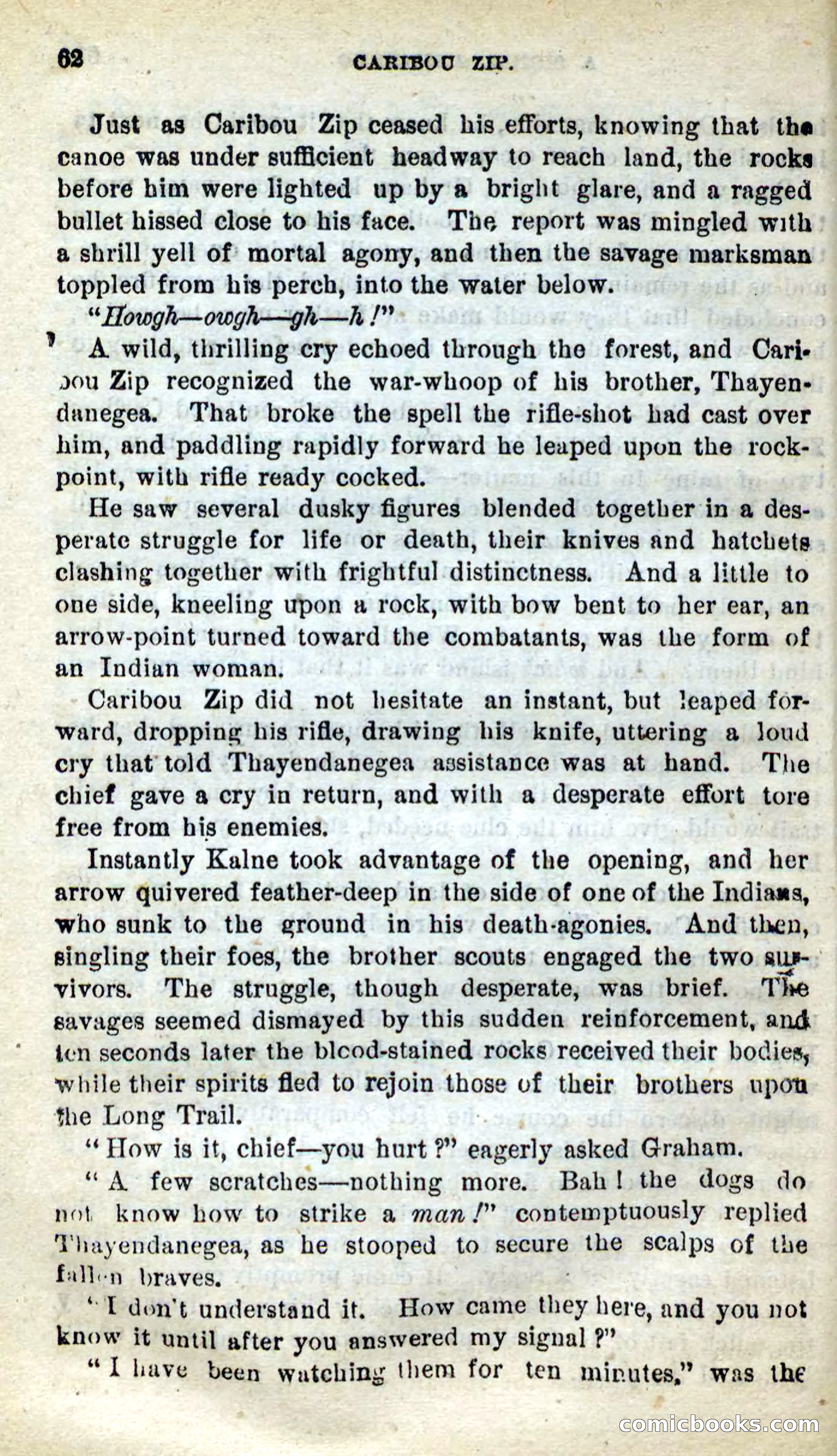 Beadle's New Dime Novels: Caribou Zip — page 58 of 99