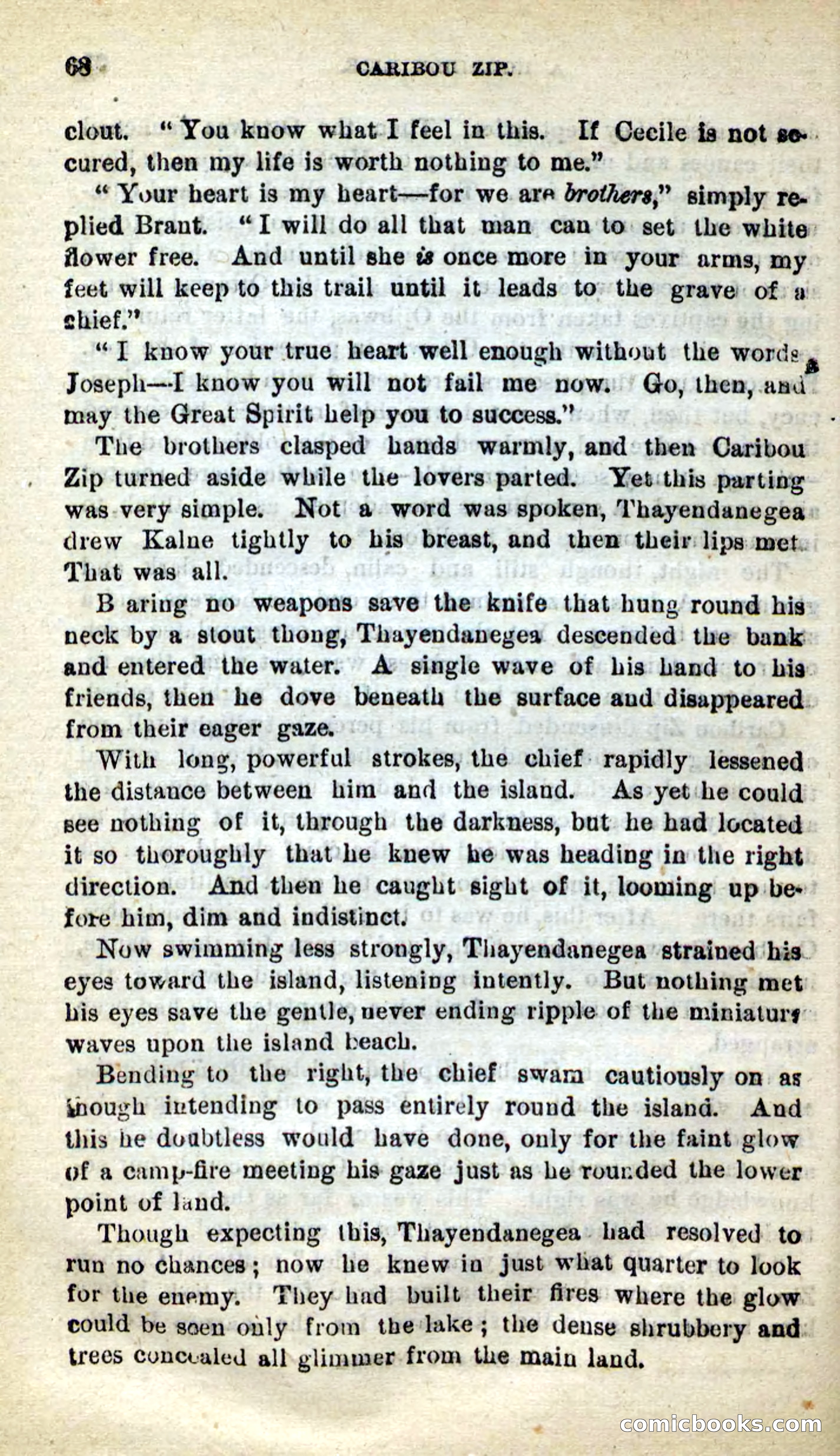 Beadle's New Dime Novels: Caribou Zip — page 64 of 99