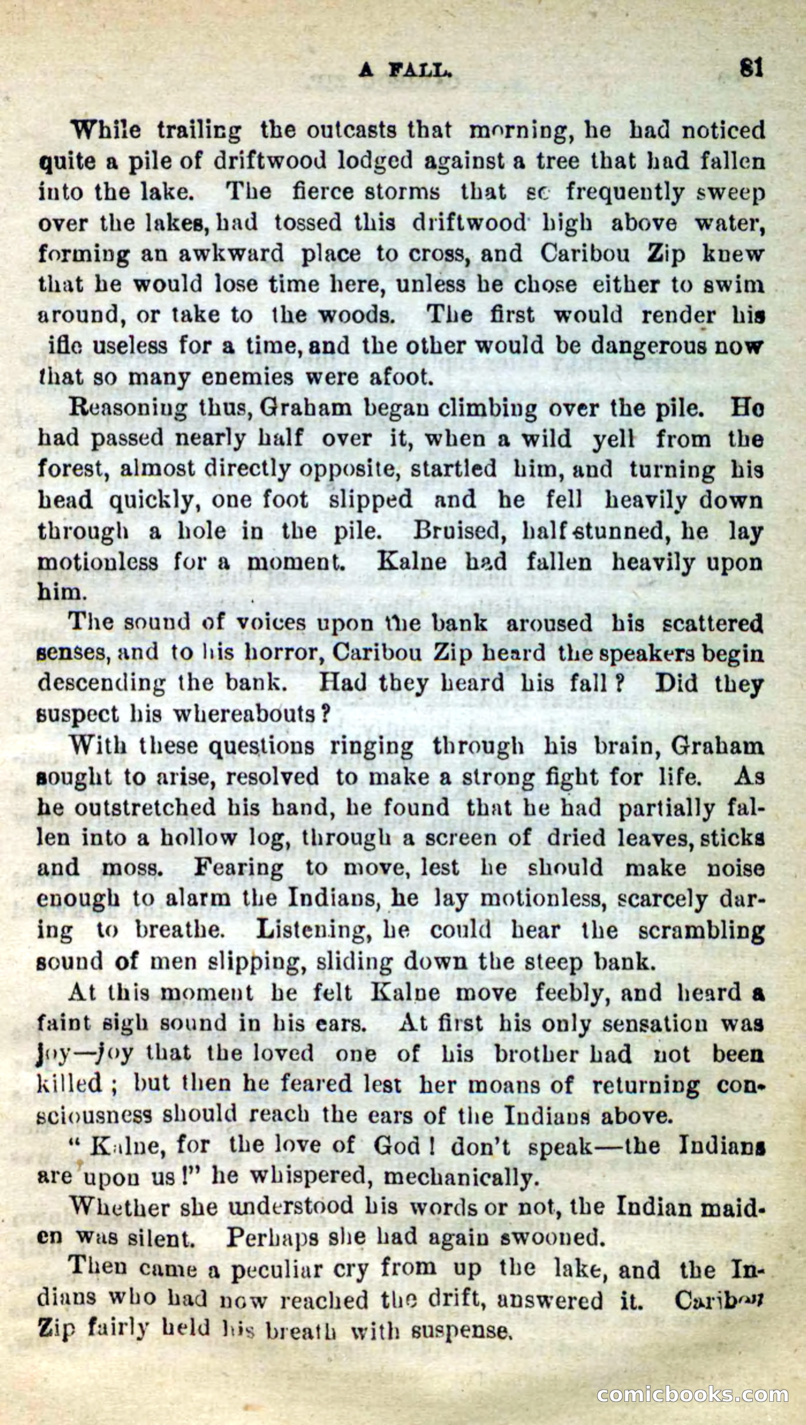 Beadle's New Dime Novels: Caribou Zip — page 77 of 99