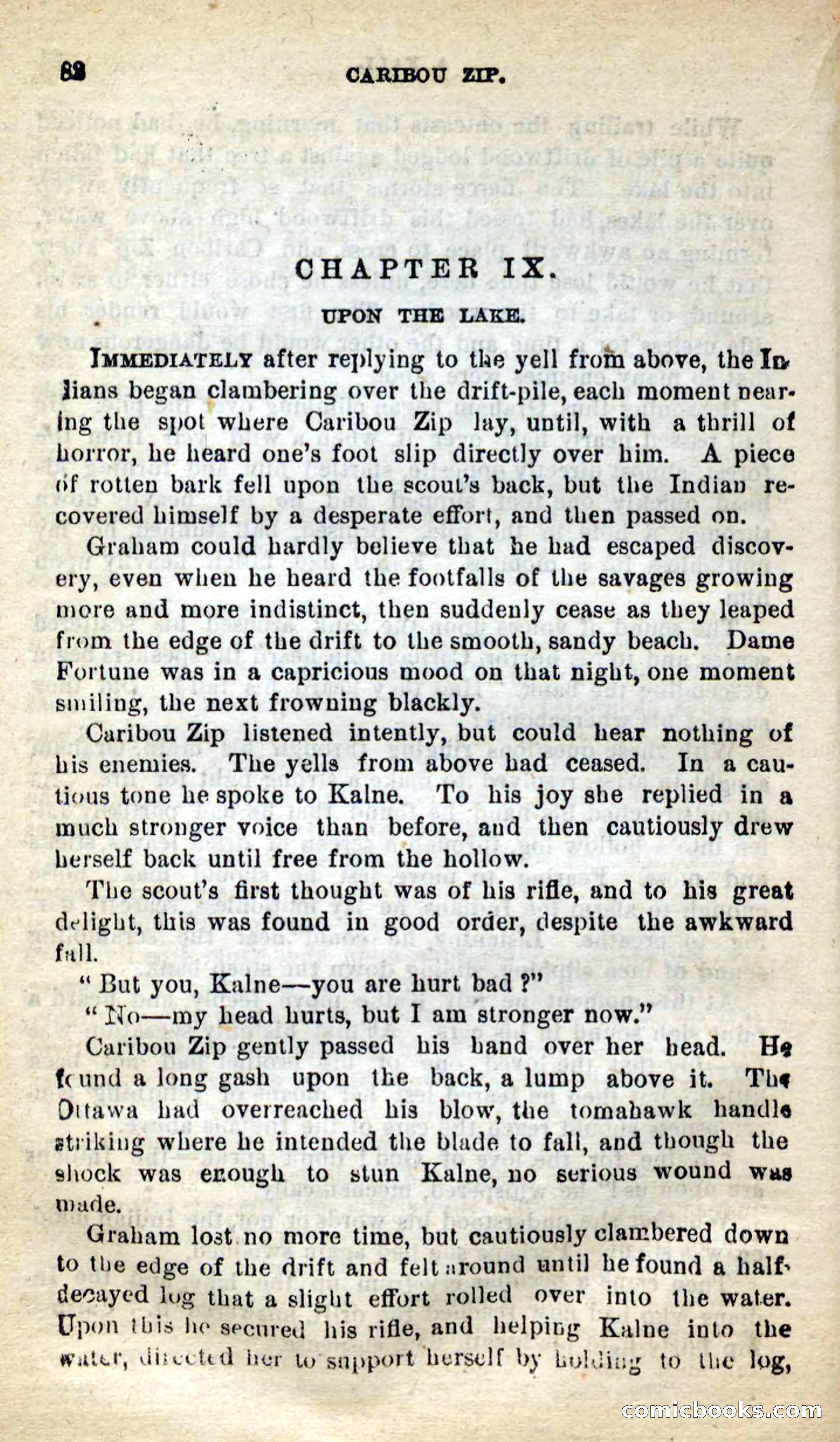Beadle's New Dime Novels: Caribou Zip — page 78 of 99