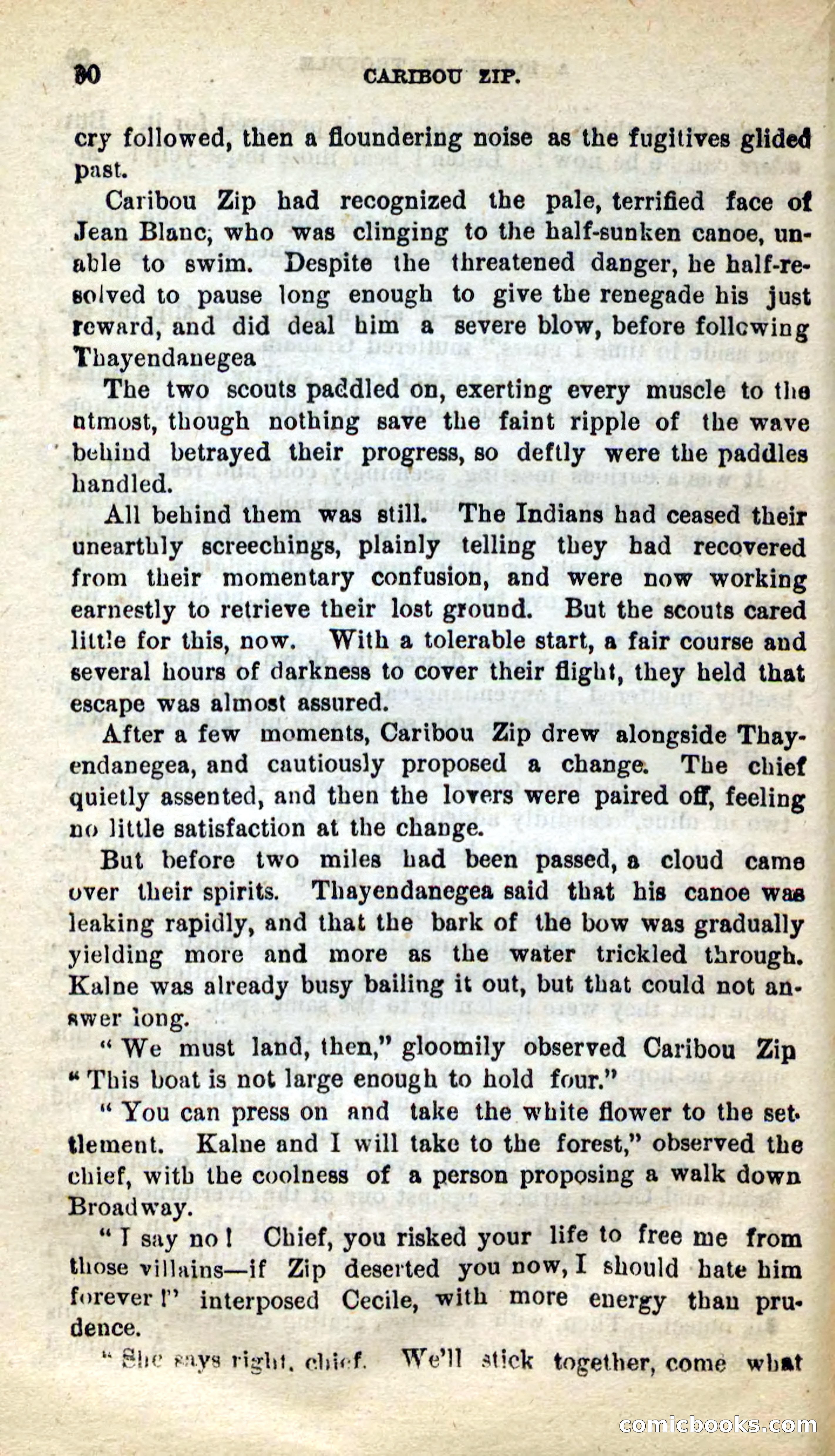 Beadle's New Dime Novels: Caribou Zip — page 86 of 99