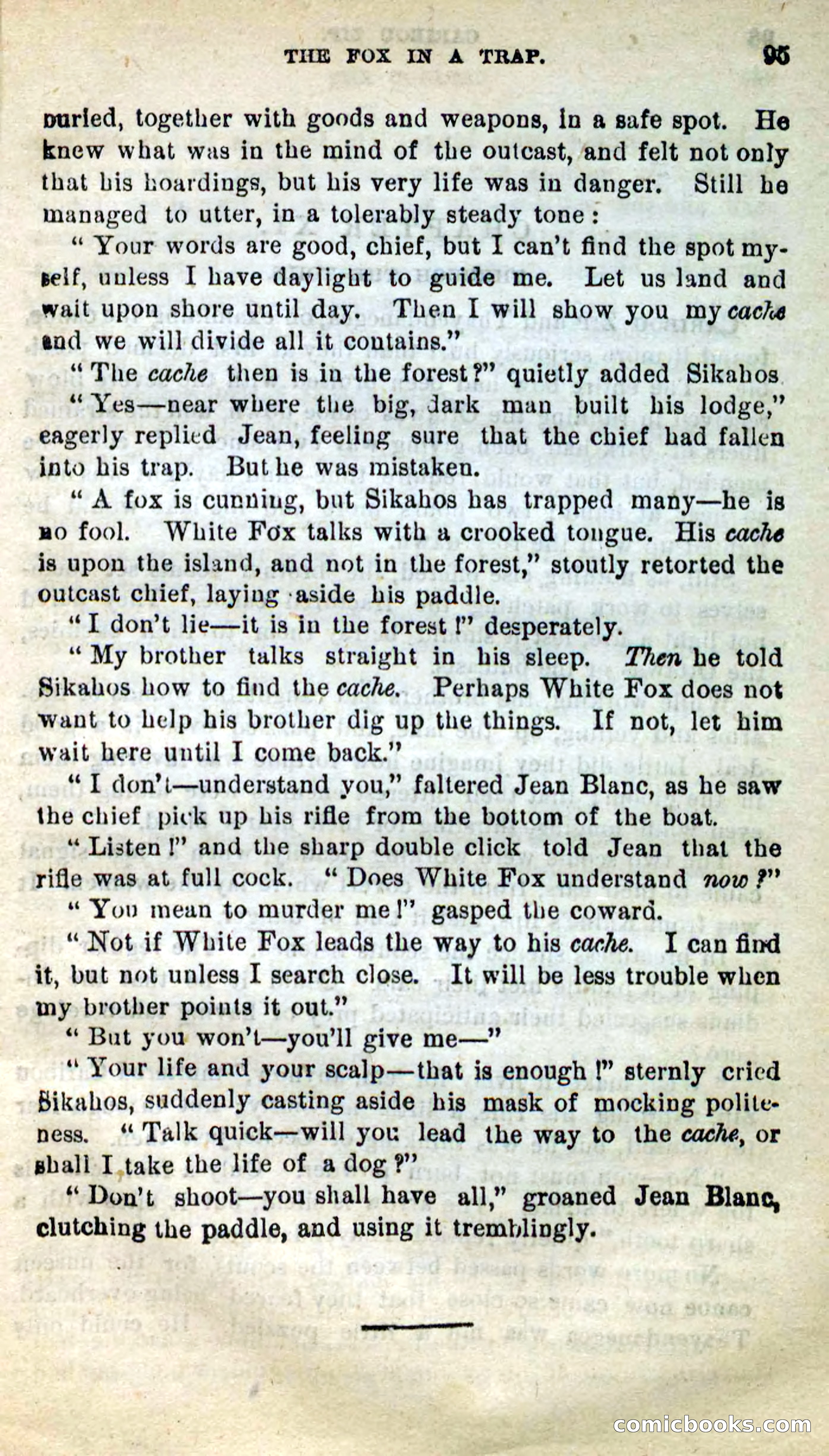 Beadle's New Dime Novels: Caribou Zip — page 91 of 99