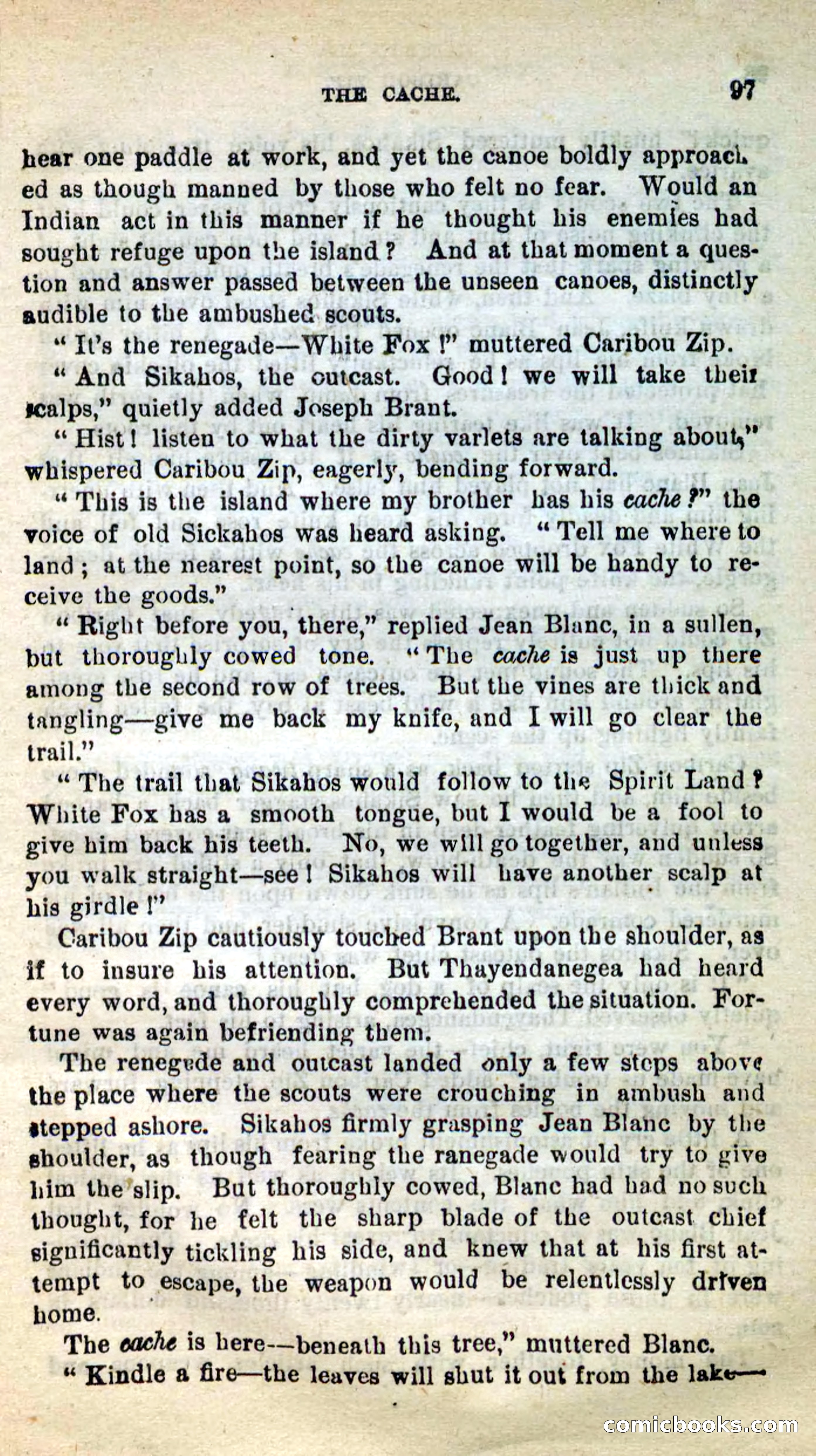 Beadle's New Dime Novels: Caribou Zip — page 93 of 99