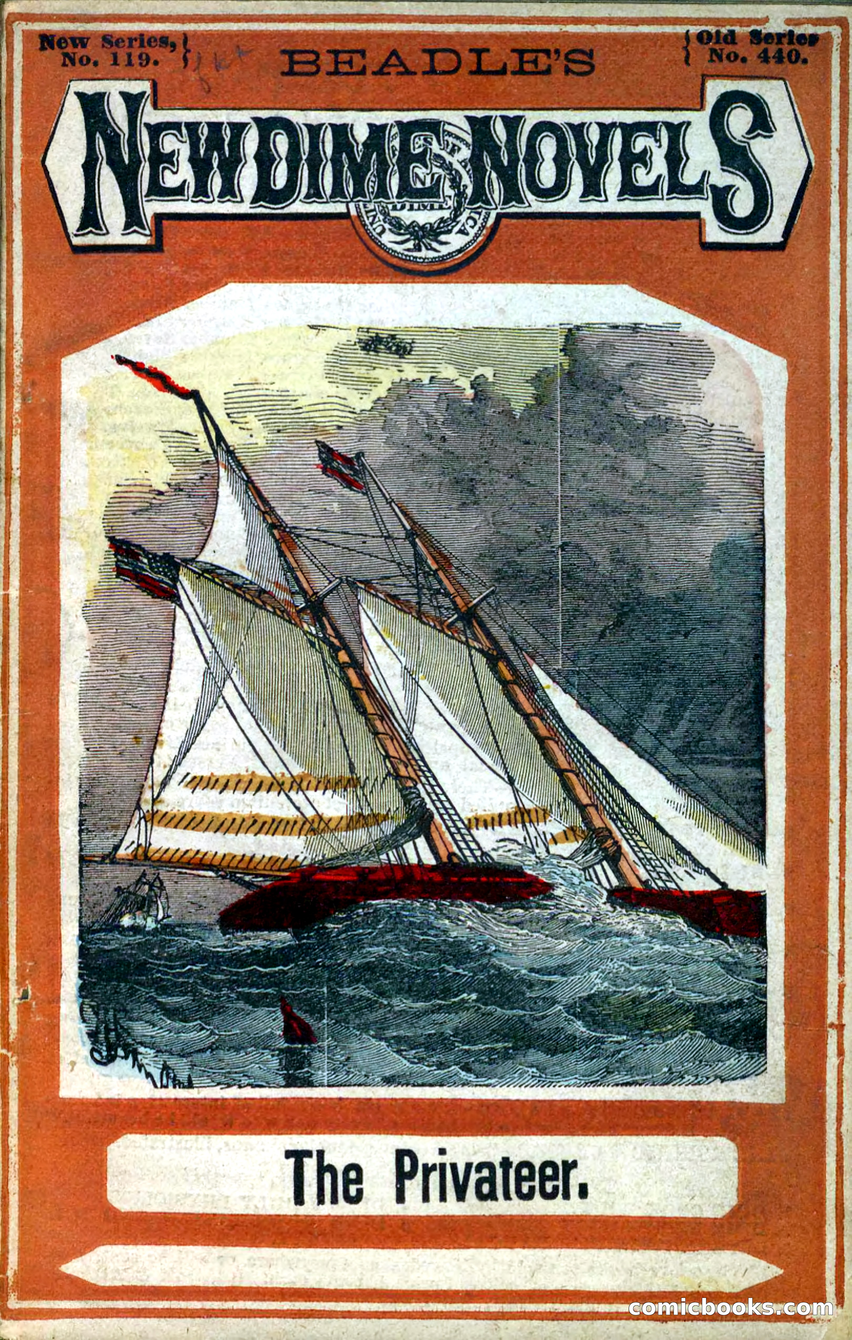 Beadle's New Dime Novels: The Privateer