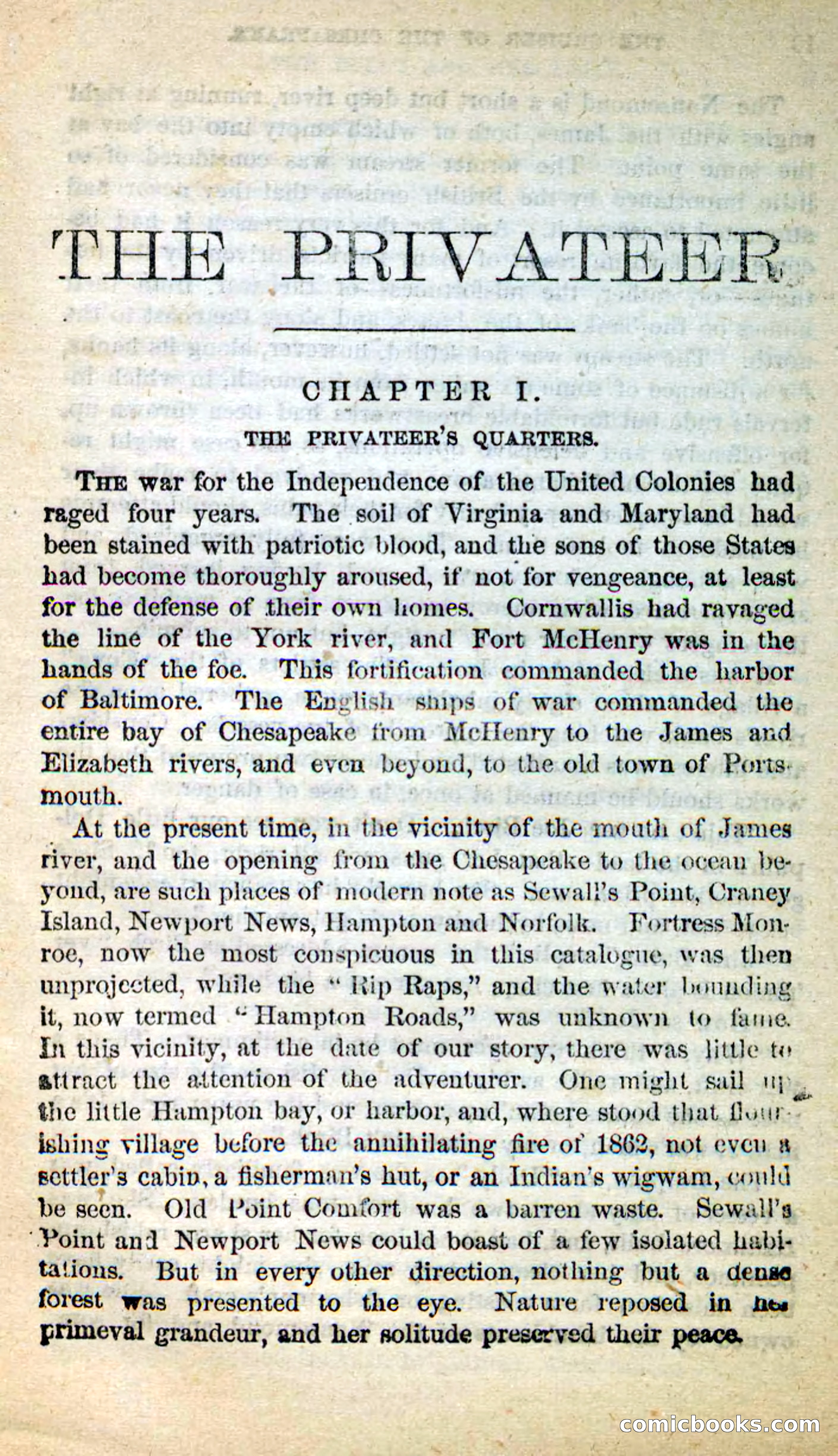 Beadle's New Dime Novels: The Privateer — page 5 of 98