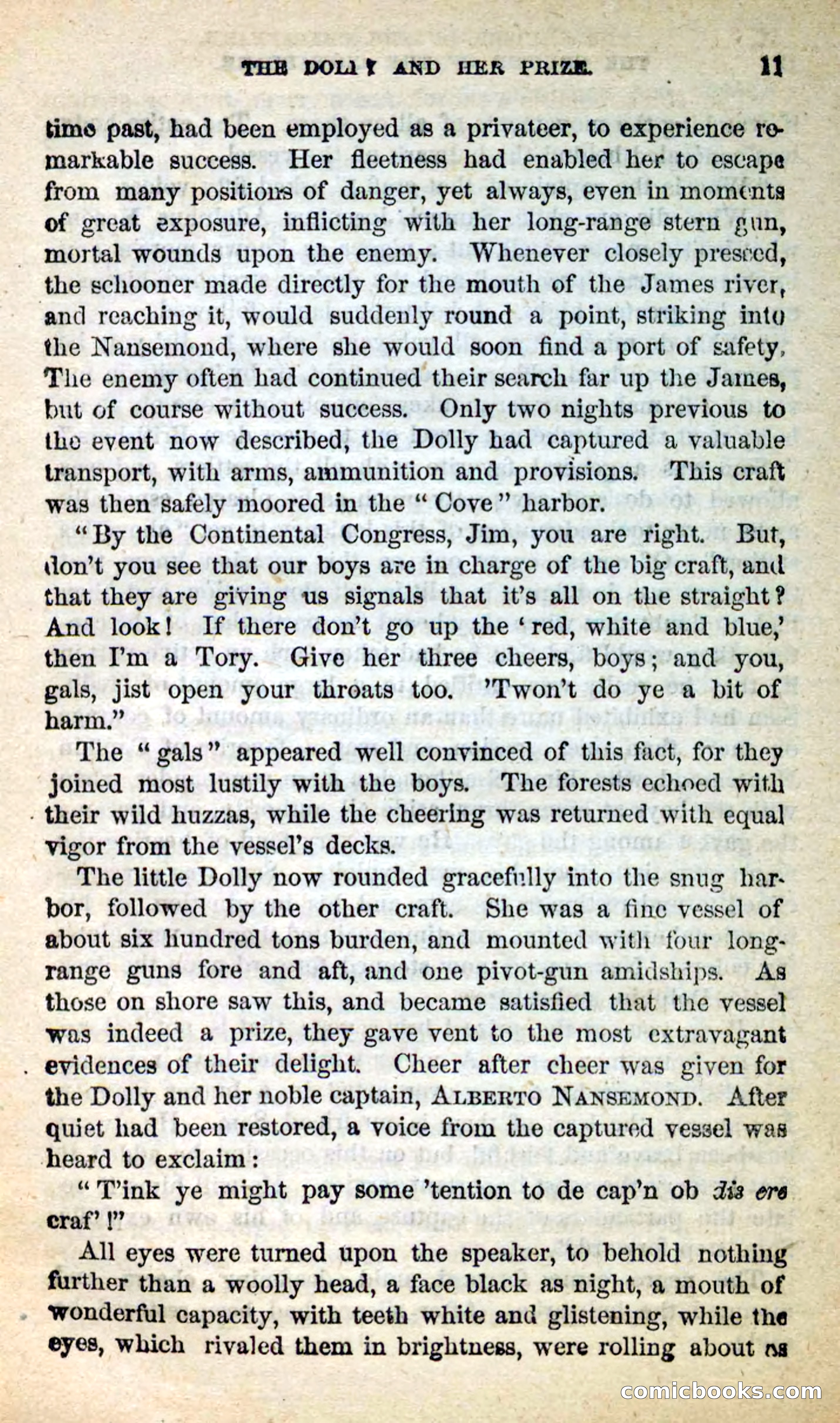 Beadle's New Dime Novels: The Privateer — page 7 of 98