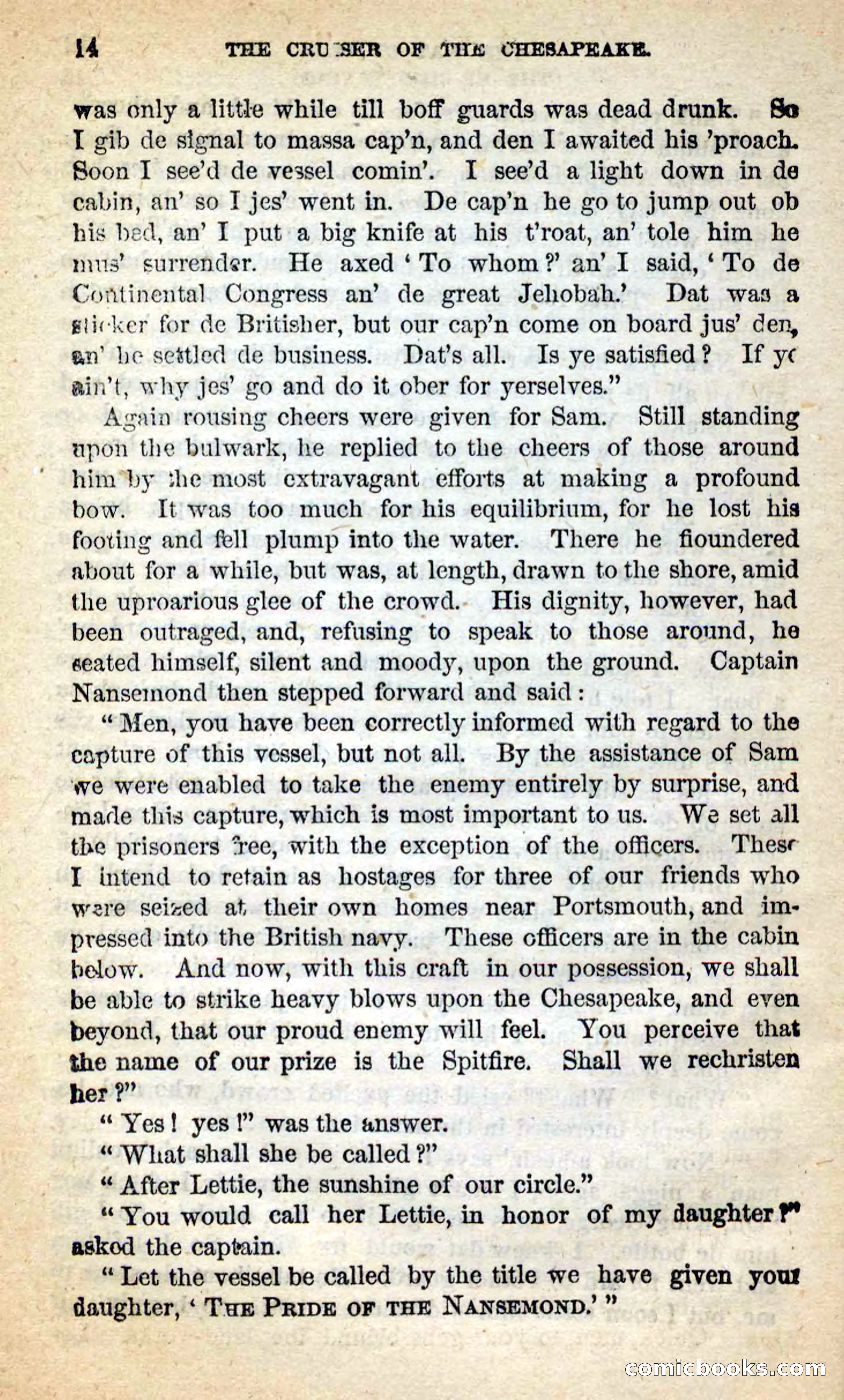 Beadle's New Dime Novels: The Privateer — page 10 of 98