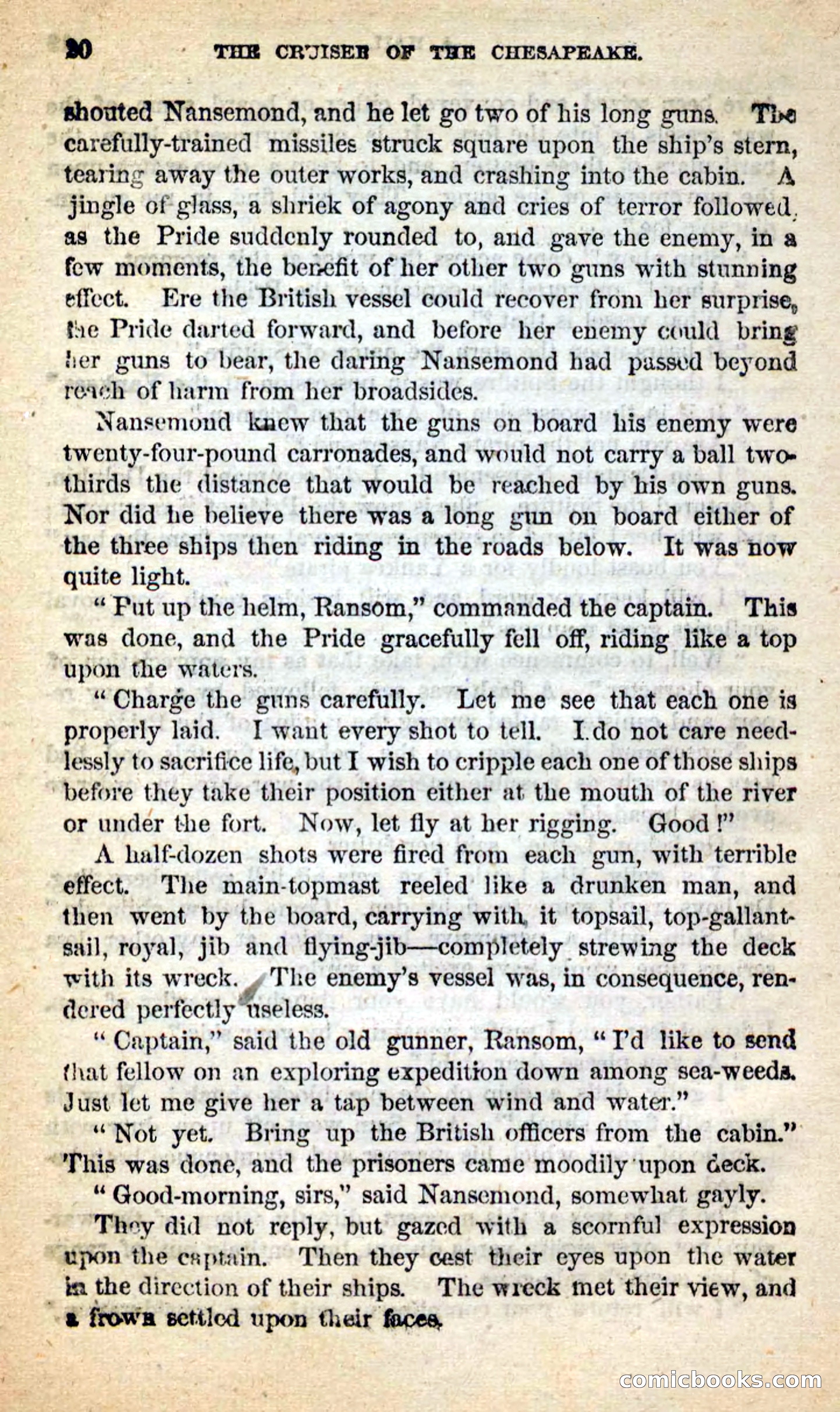 Beadle's New Dime Novels: The Privateer — page 16 of 98