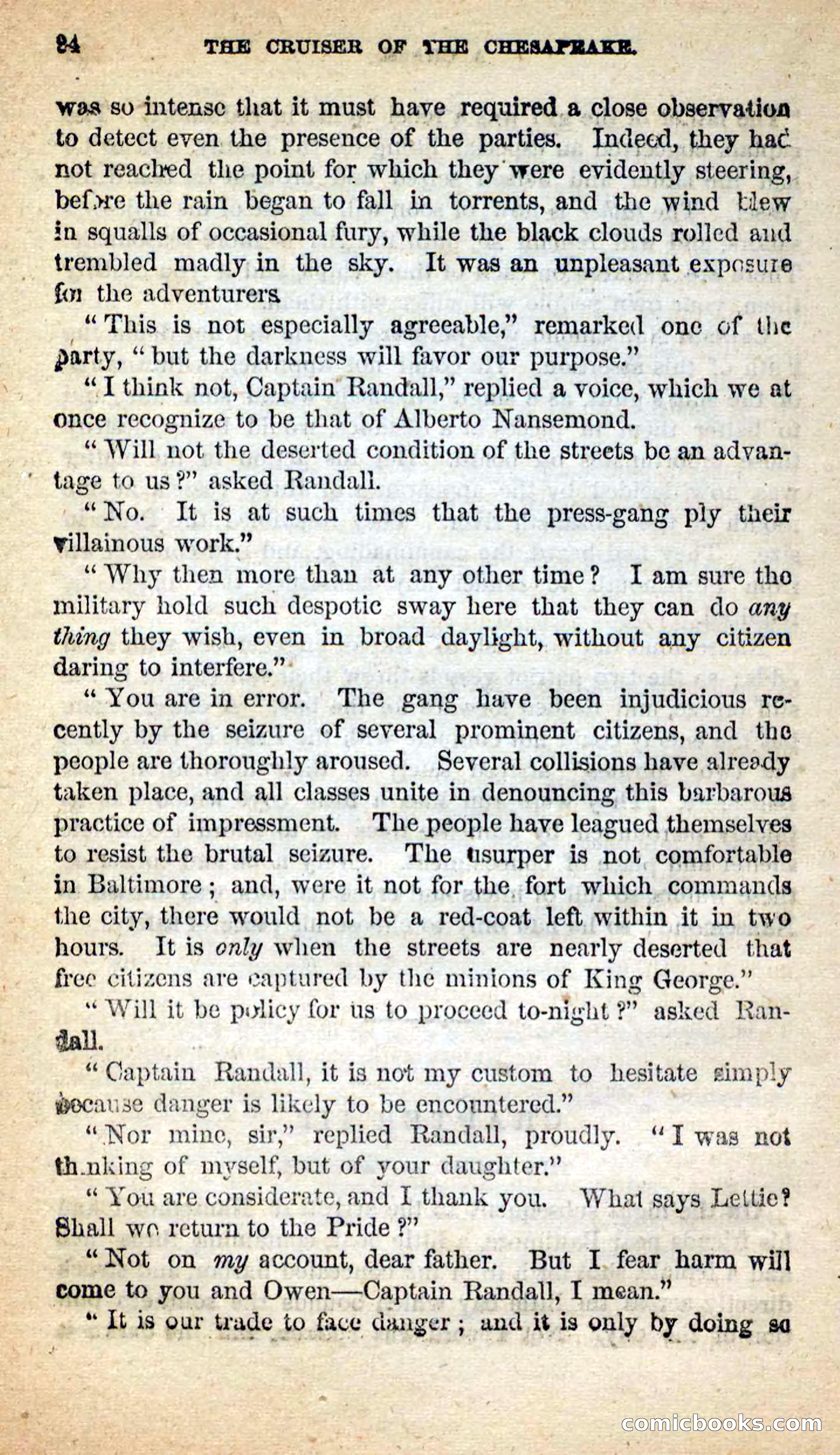 Beadle's New Dime Novels: The Privateer — page 20 of 98