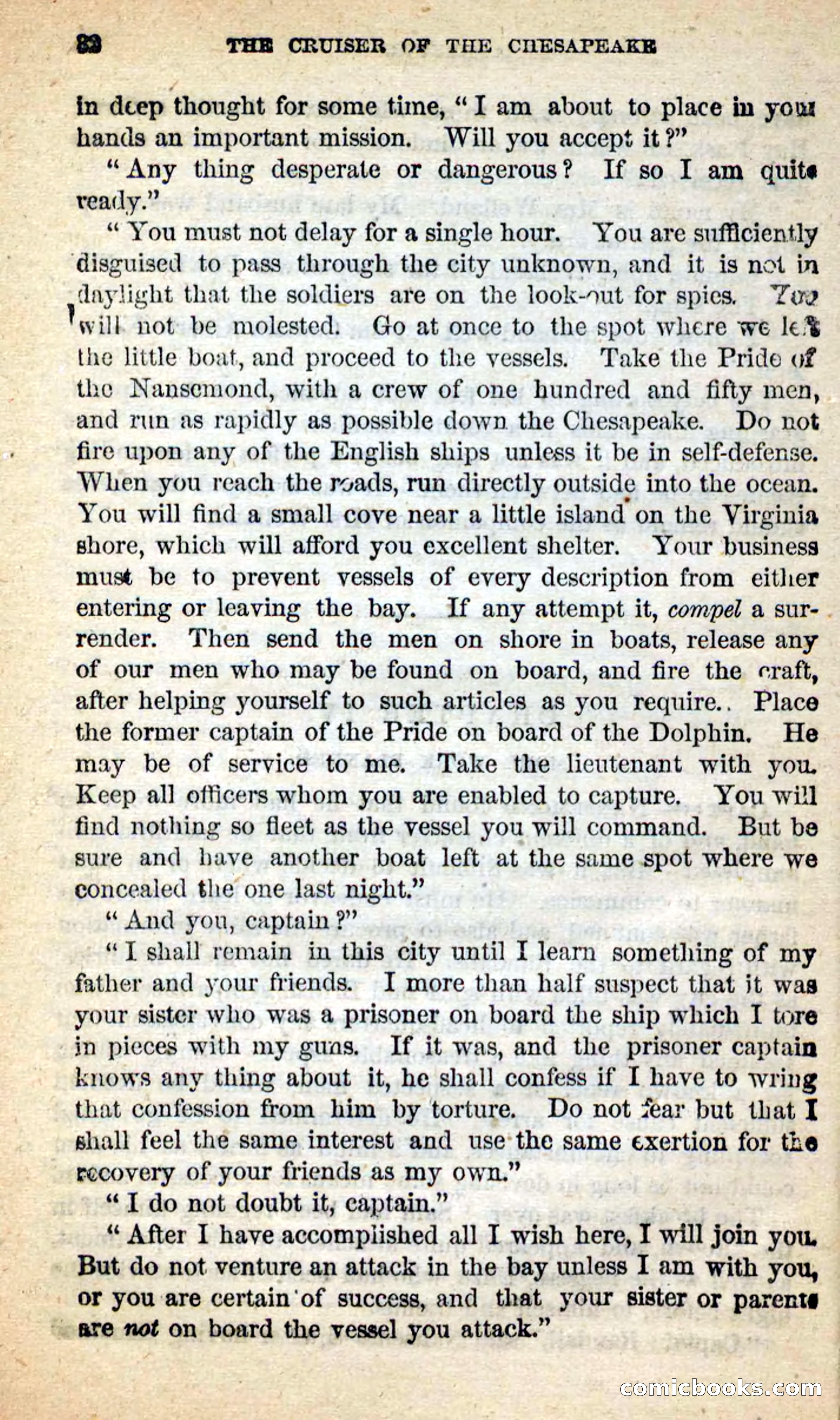 Beadle's New Dime Novels: The Privateer — page 28 of 98