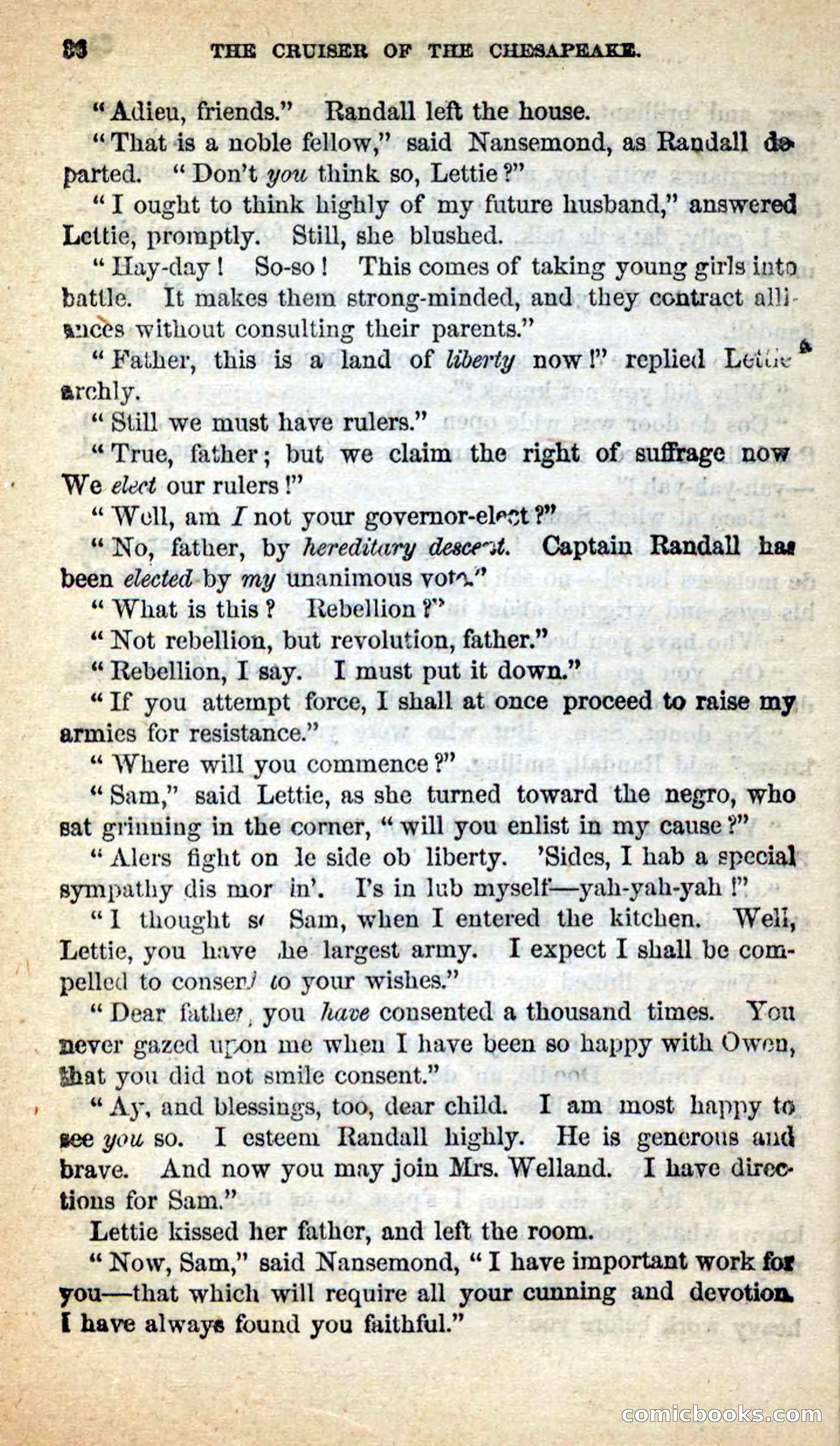 Beadle's New Dime Novels: The Privateer — page 32 of 98