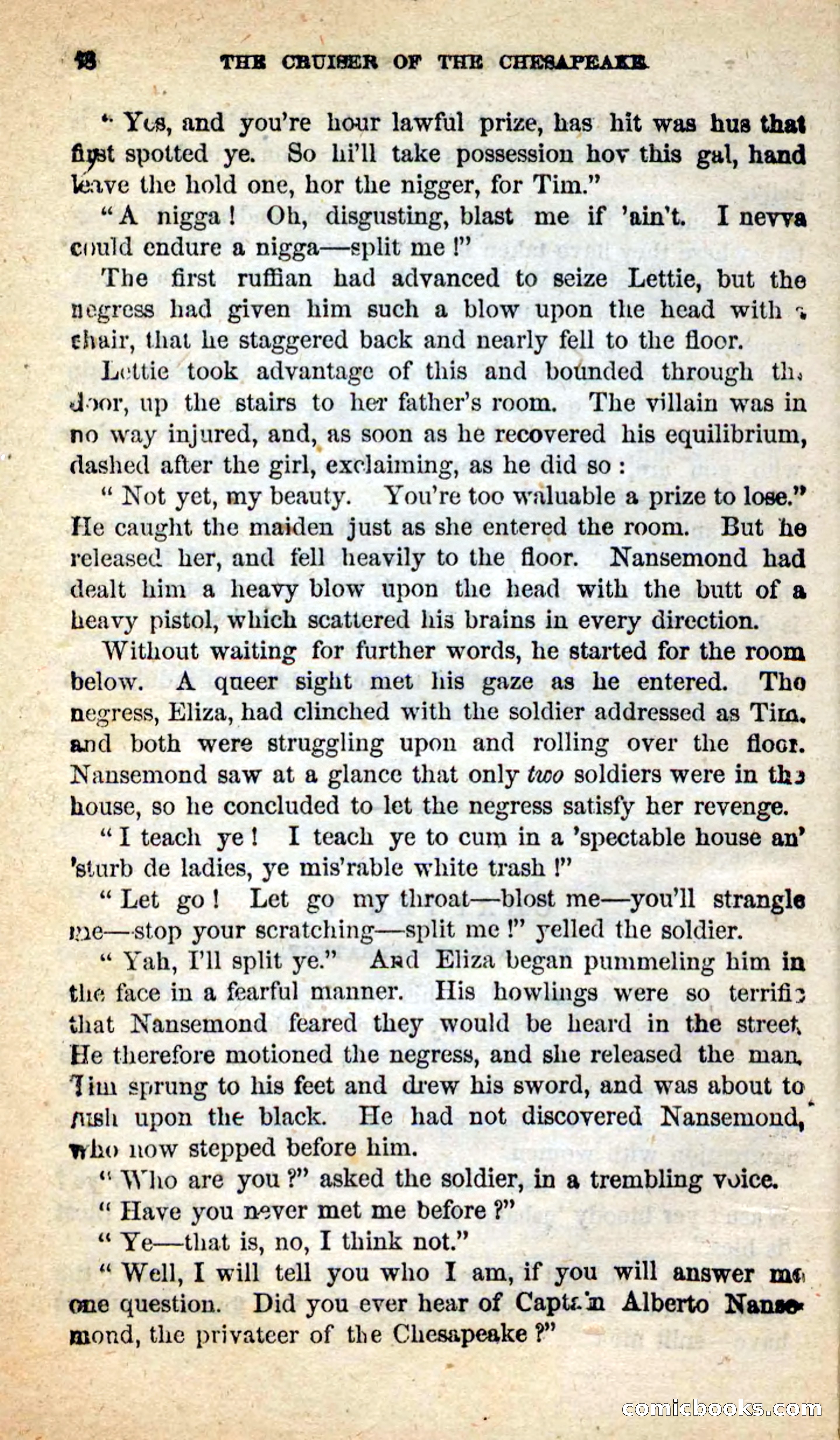 Beadle's New Dime Novels: The Privateer — page 34 of 98