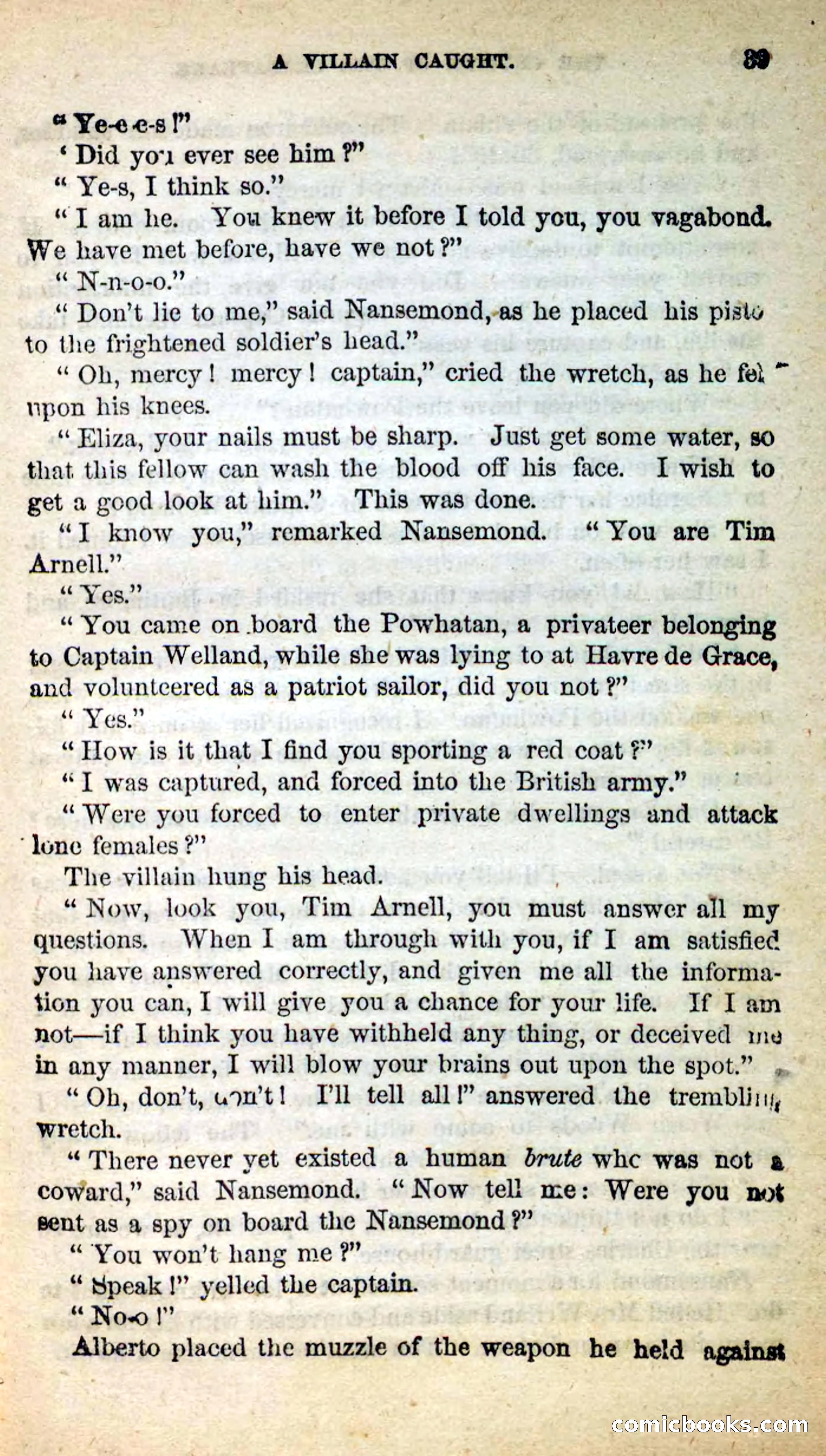 Beadle's New Dime Novels: The Privateer — page 35 of 98