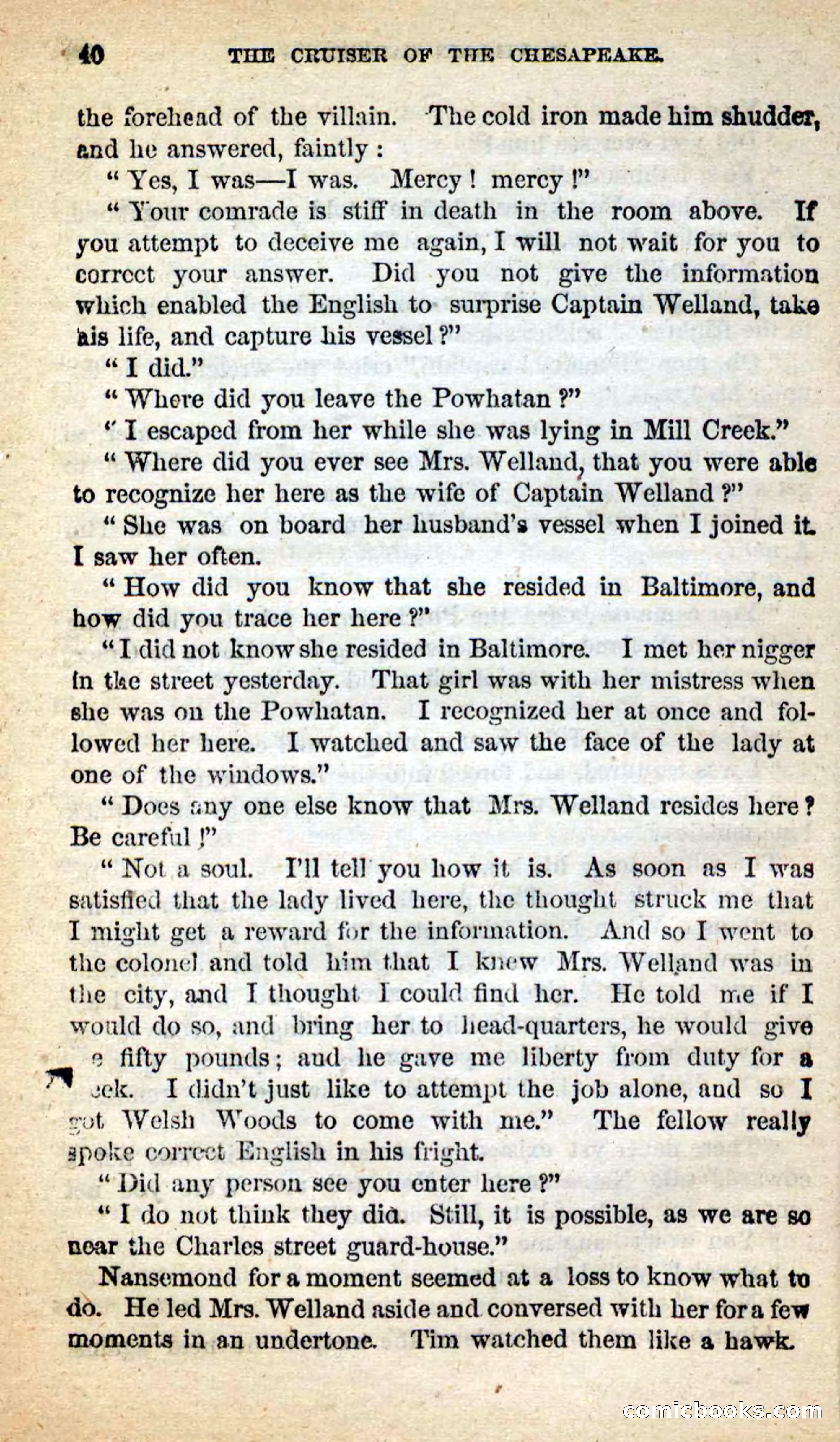 Beadle's New Dime Novels: The Privateer — page 36 of 98