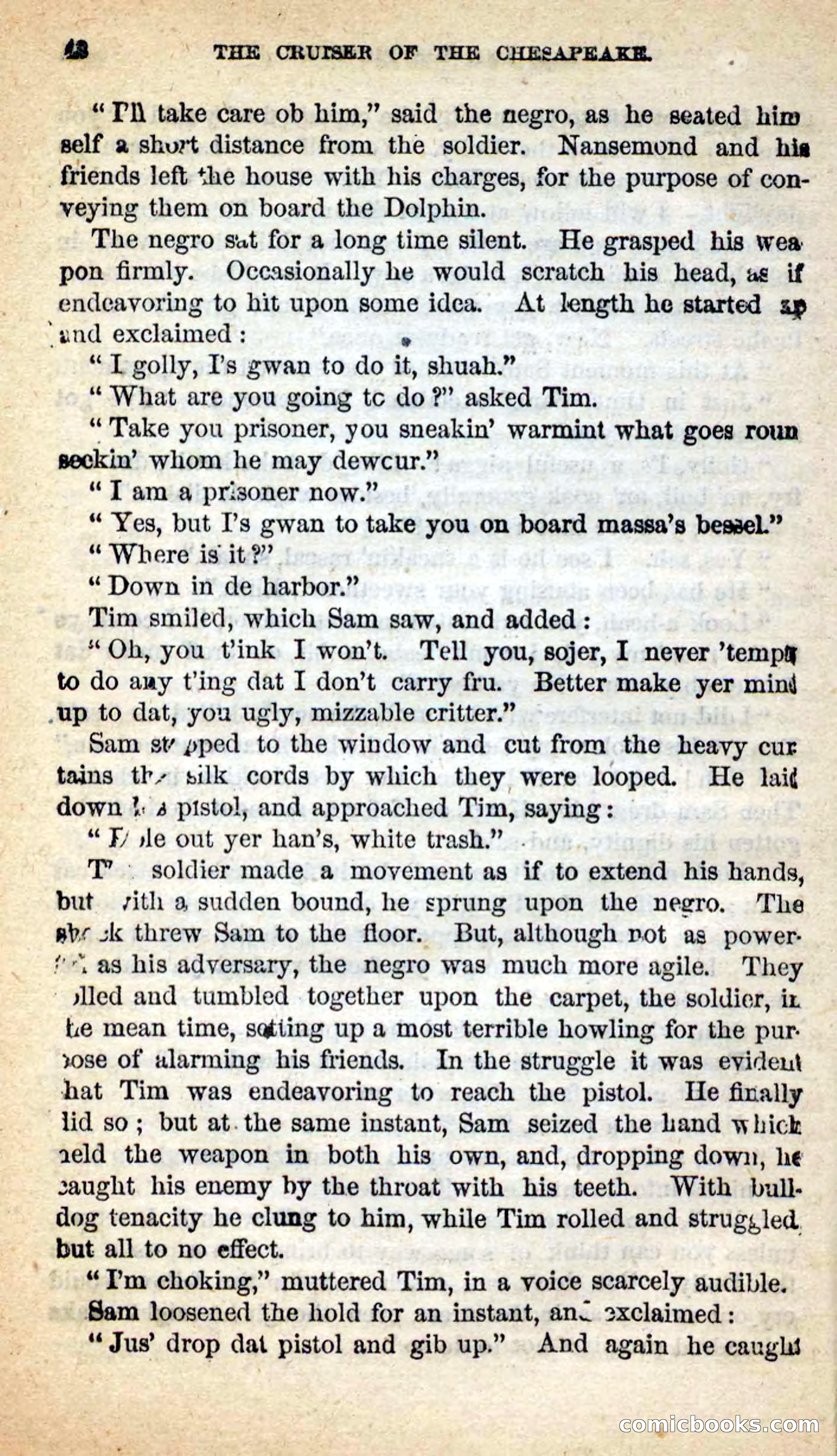 Beadle's New Dime Novels: The Privateer — page 38 of 98