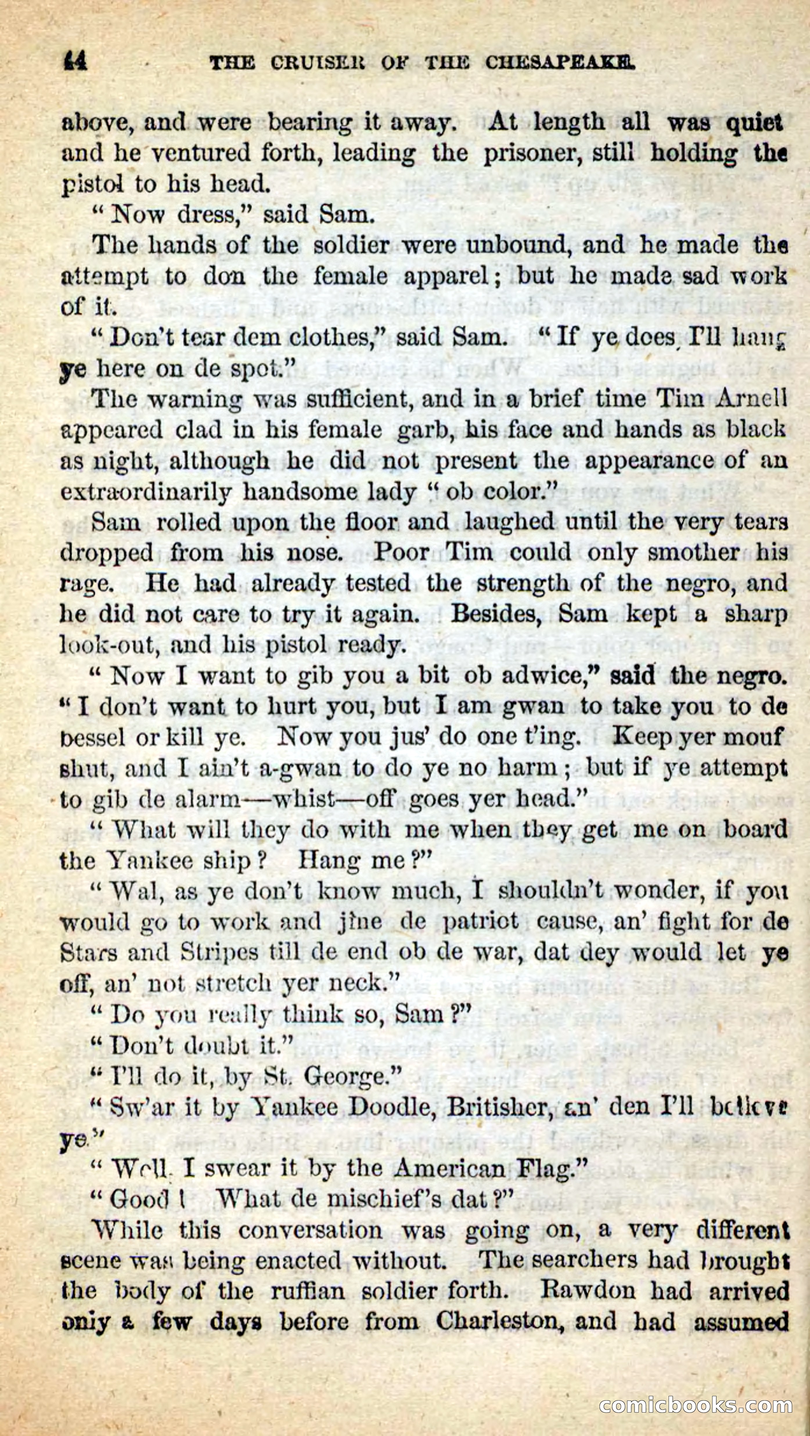 Beadle's New Dime Novels: The Privateer — page 40 of 98