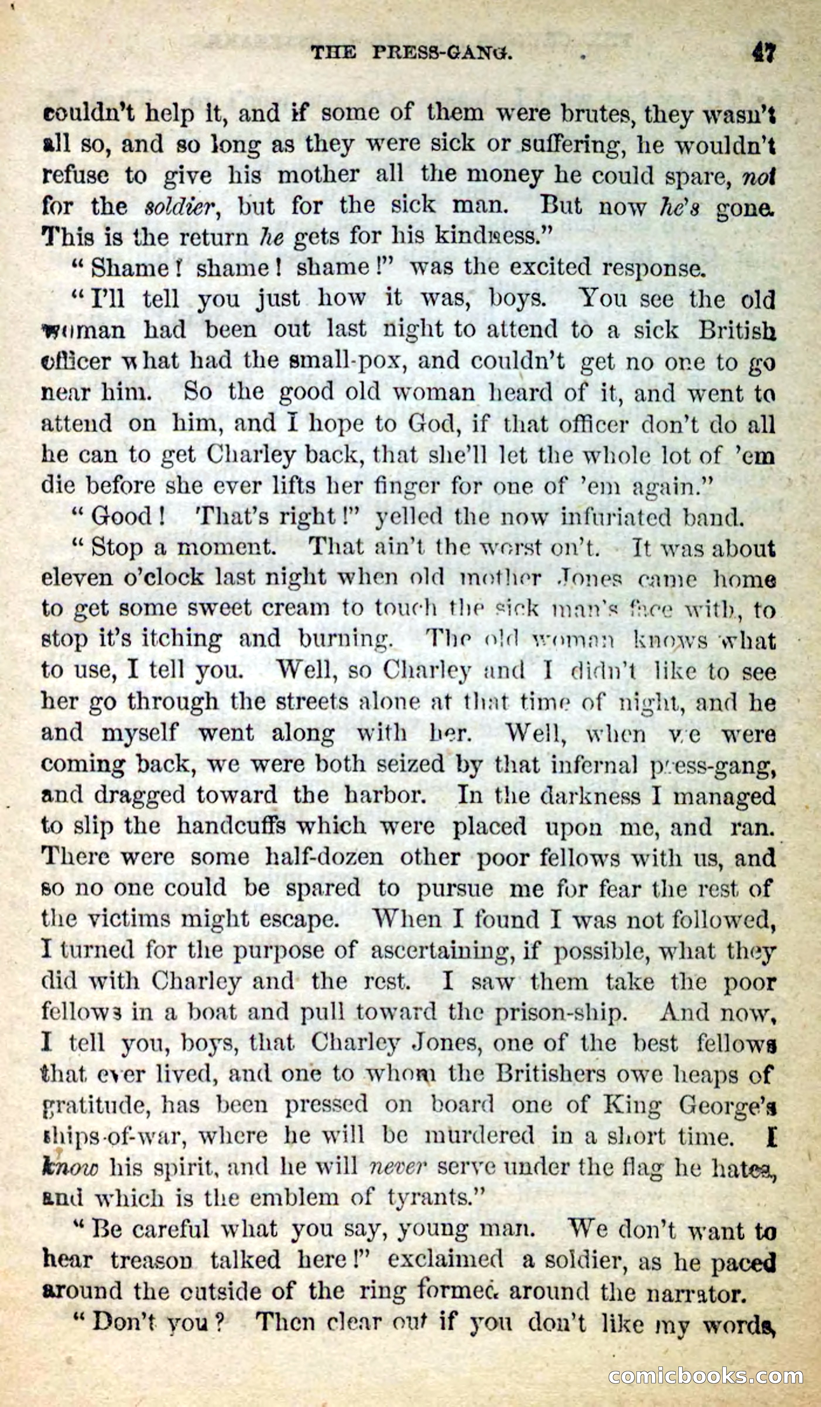 Beadle's New Dime Novels: The Privateer — page 43 of 98