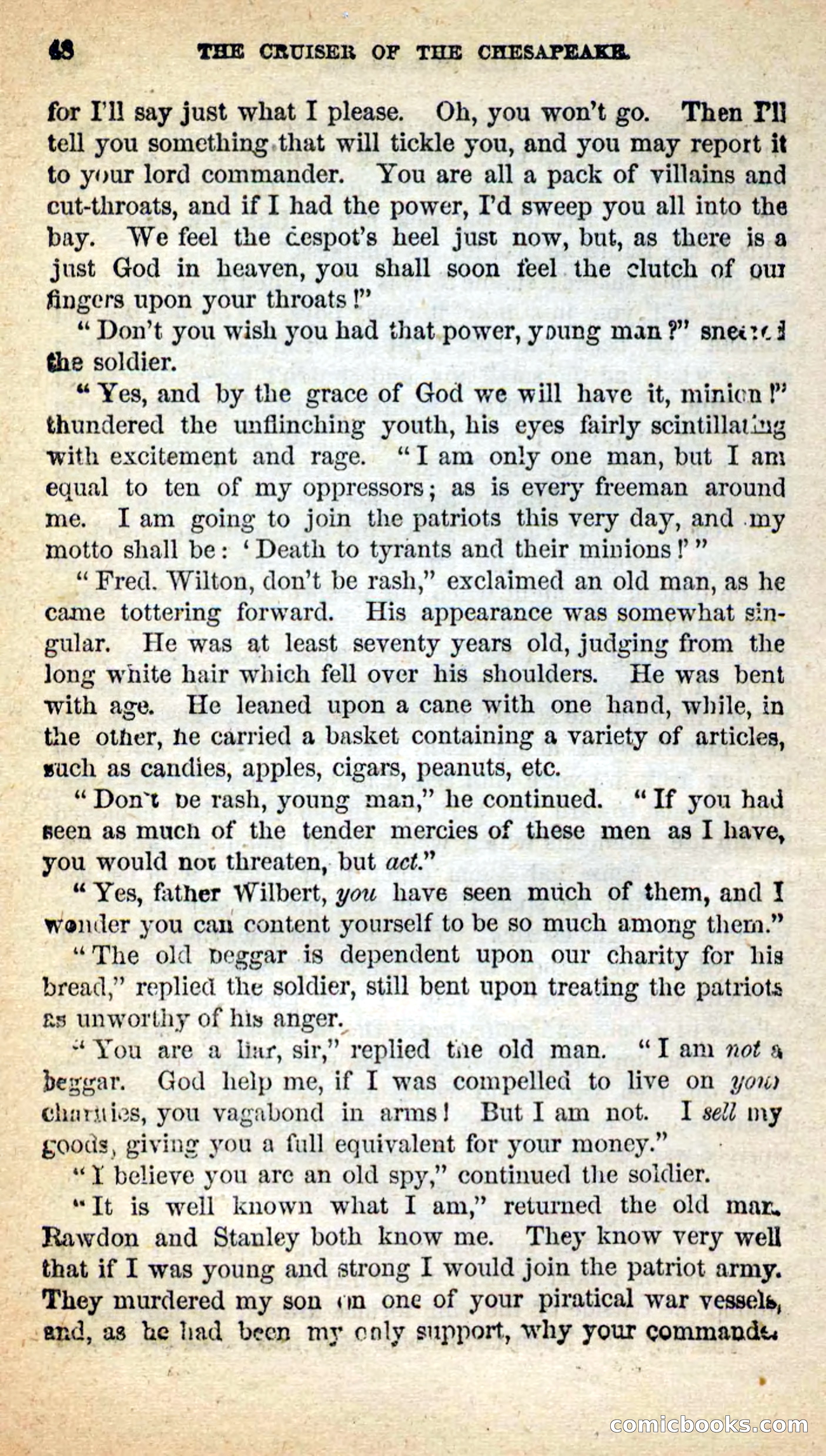 Beadle's New Dime Novels: The Privateer — page 44 of 98
