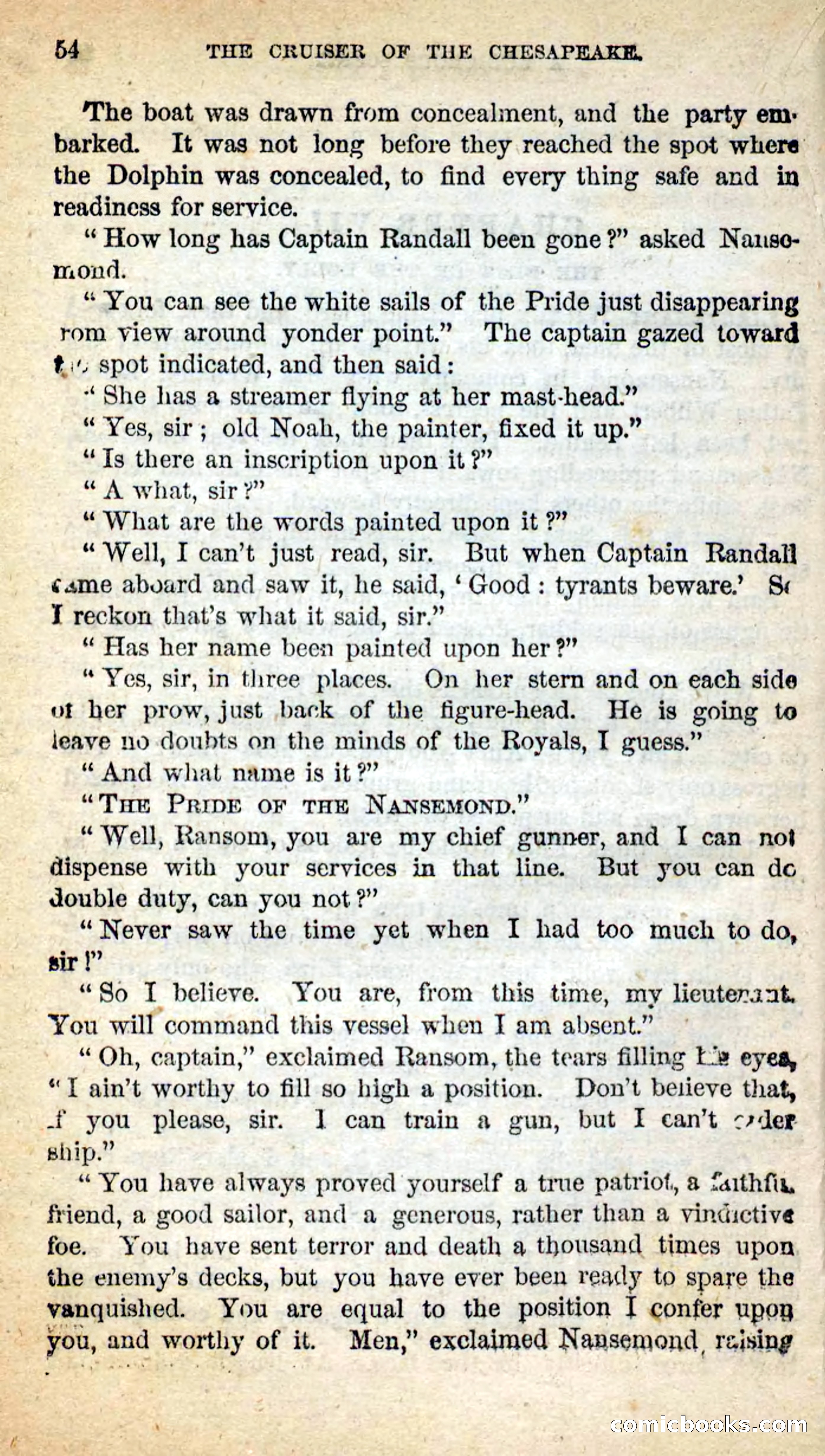 Beadle's New Dime Novels: The Privateer — page 50 of 98