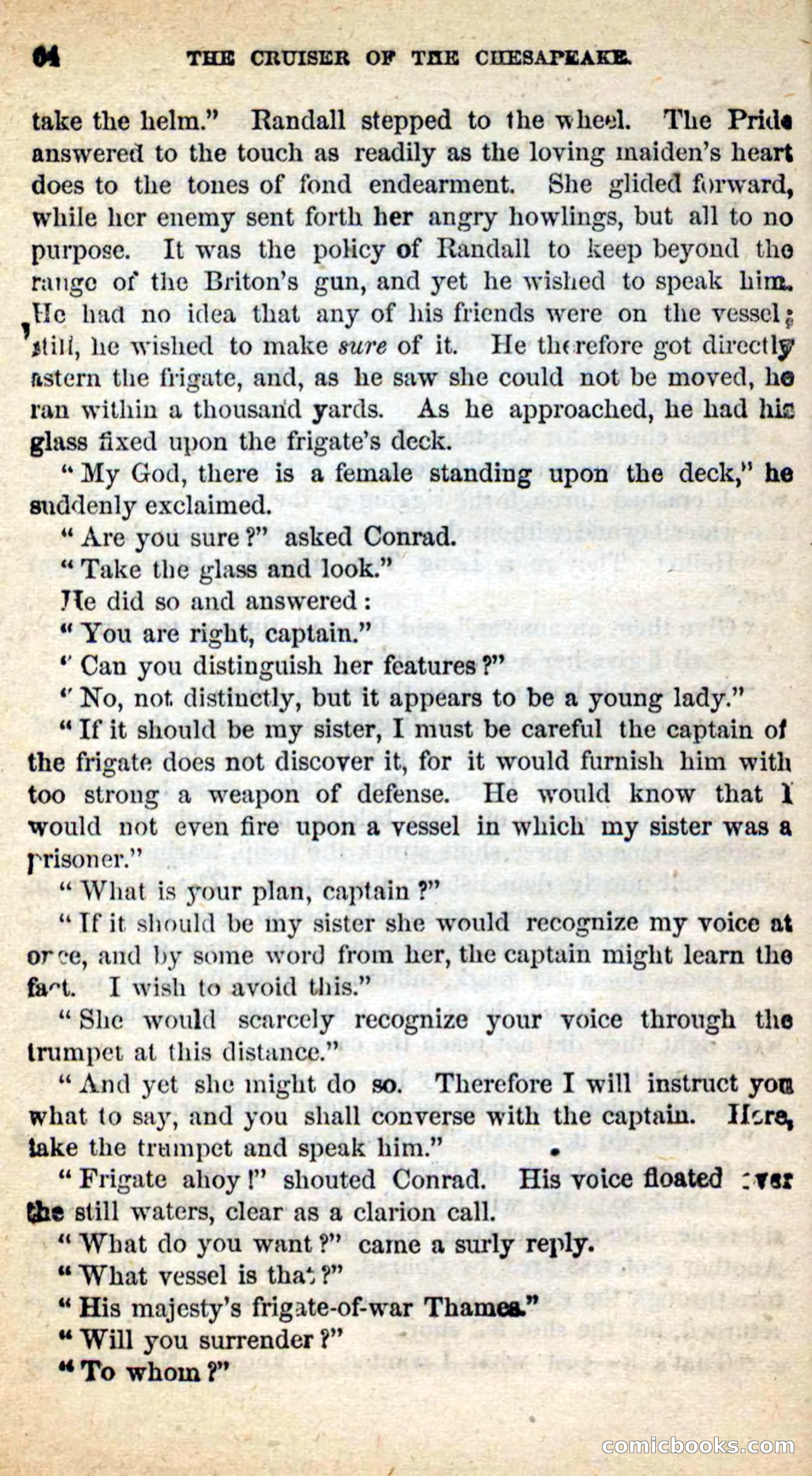 Beadle's New Dime Novels: The Privateer — page 58 of 98