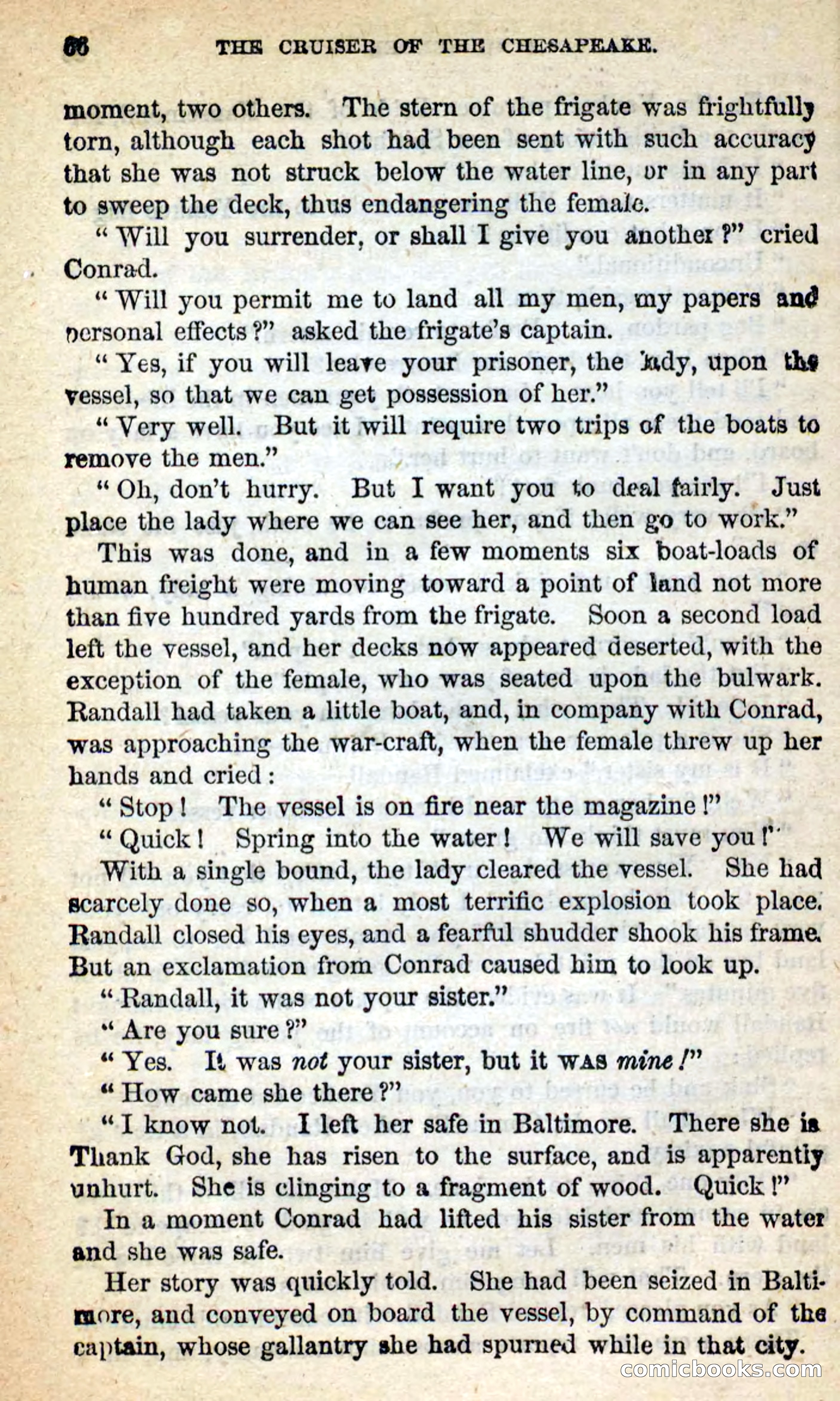 Beadle's New Dime Novels: The Privateer — page 60 of 98