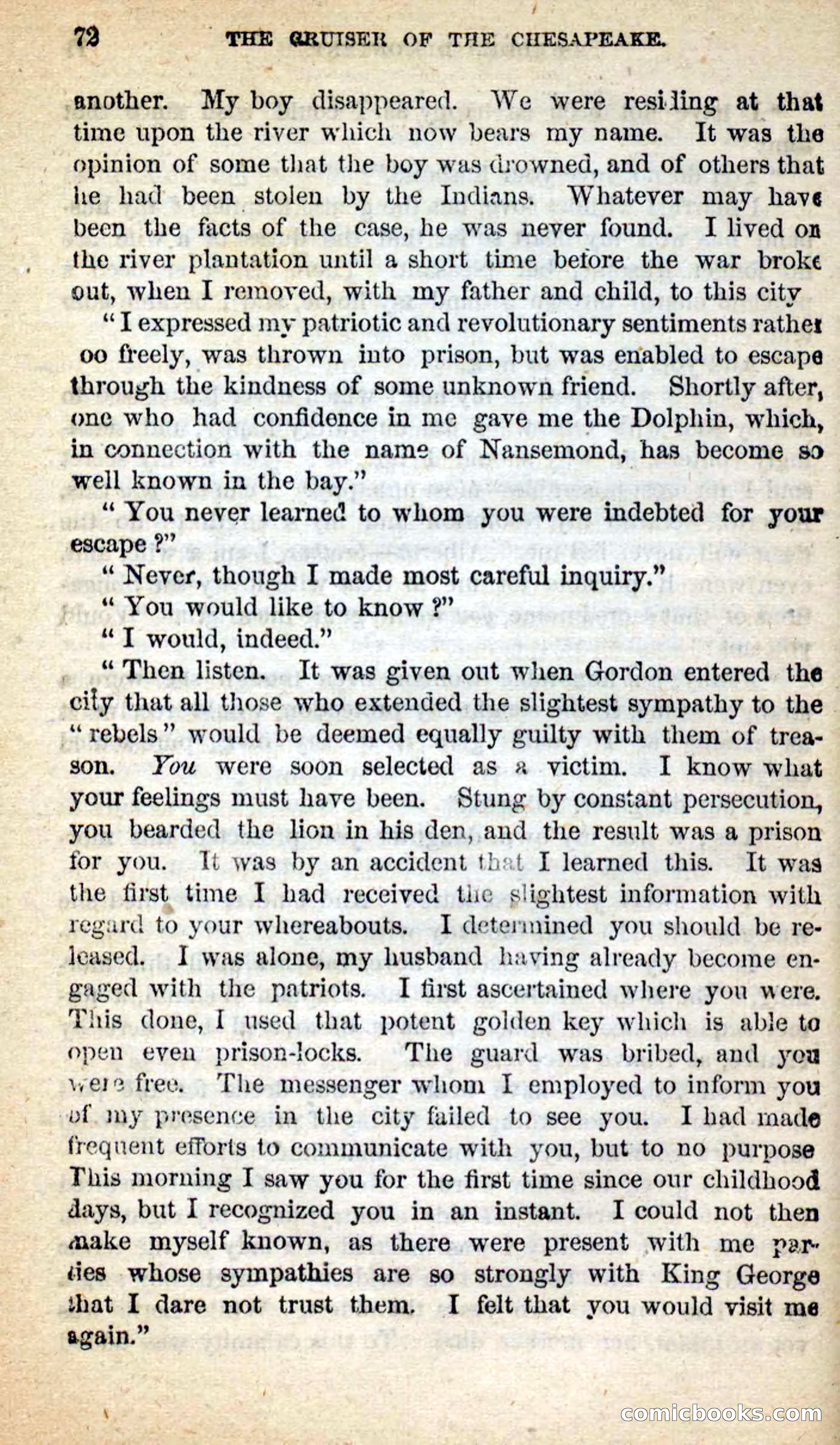 Beadle's New Dime Novels: The Privateer — page 66 of 98